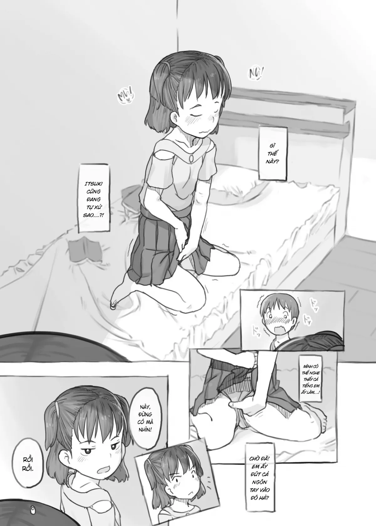 HentaiVN.net - Ảnh 15 - Fap cùng em gái [Imouto to Nuku] - Chap 1