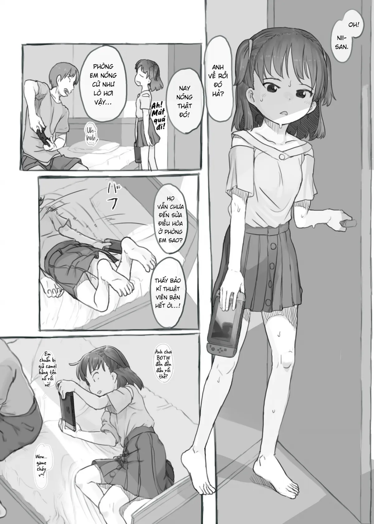 HentaiVN.net - Ảnh 6 - Fap cùng em gái [Imouto to Nuku] - Chap 1