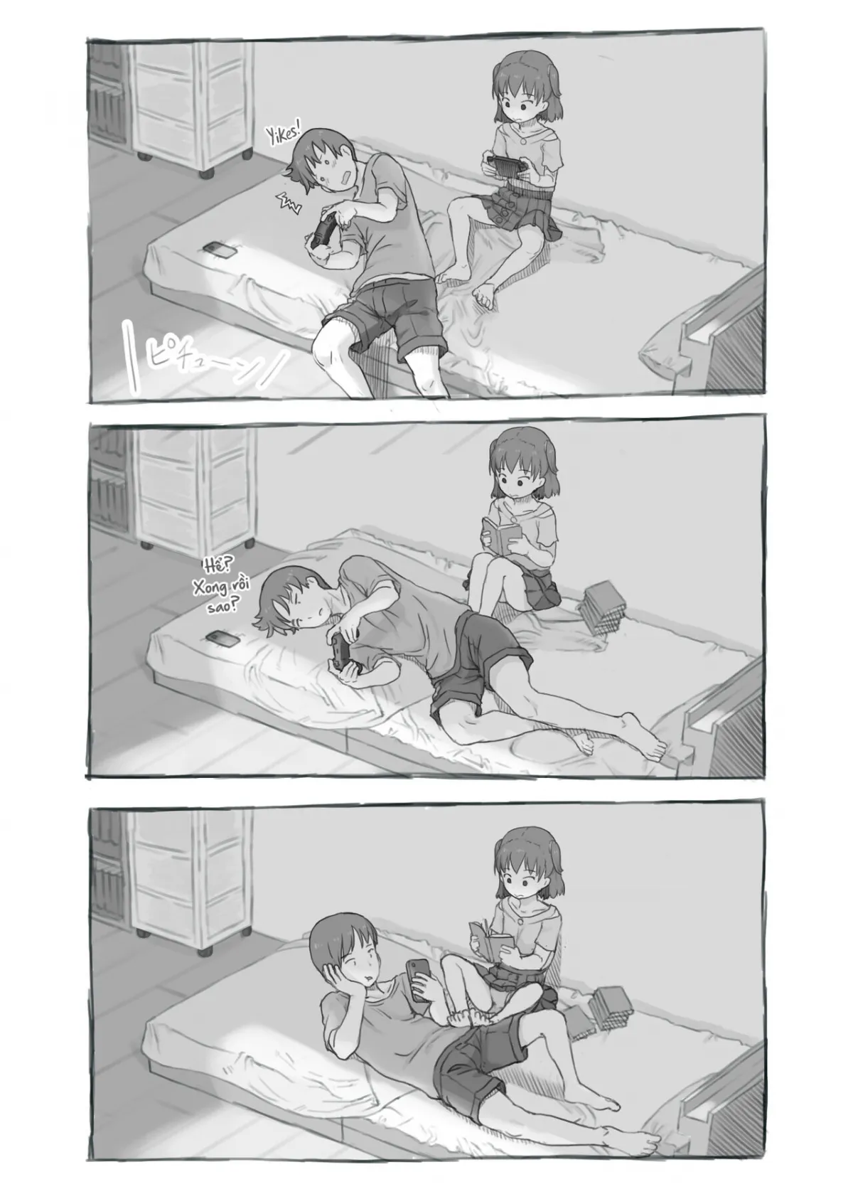 HentaiVN.net - Ảnh 8 - Fap cùng em gái [Imouto to Nuku] - Chap 1