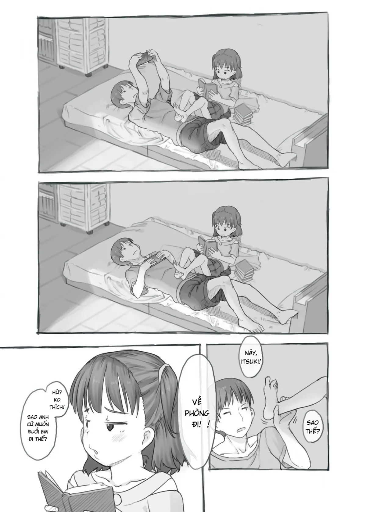 HentaiVN.net - Ảnh 9 - Fap cùng em gái [Imouto to Nuku] - Chap 1