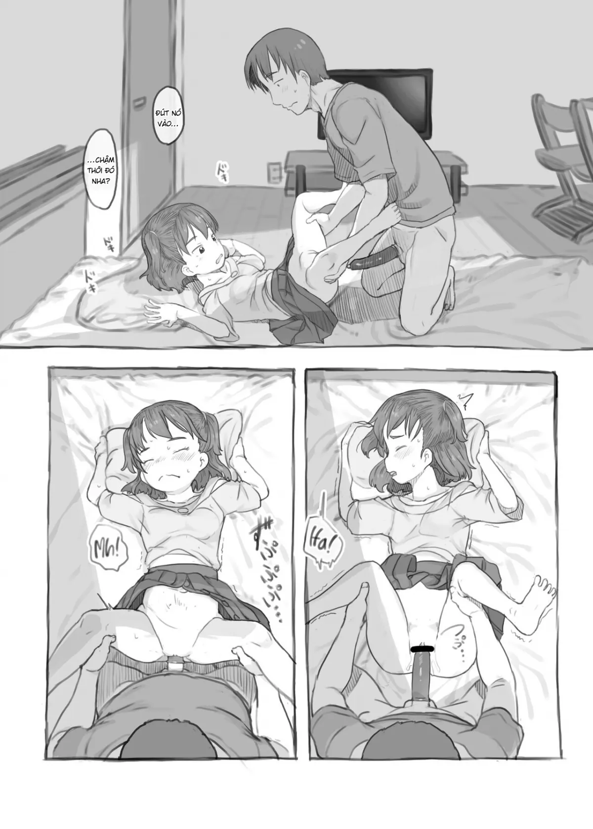 HentaiVN.net - Ảnh 17 - Fap cùng em gái [Imouto to Nuku] - Chap 2.1