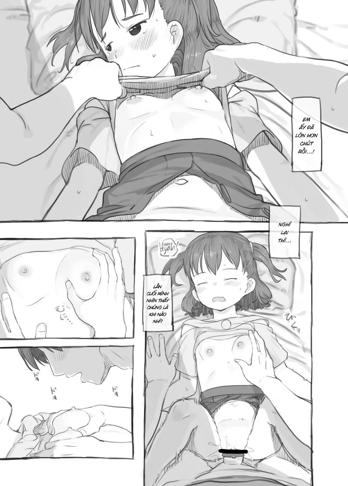 HentaiVN.net - Ảnh 20 - Fap cùng em gái [Imouto to Nuku] - Chap 2.1