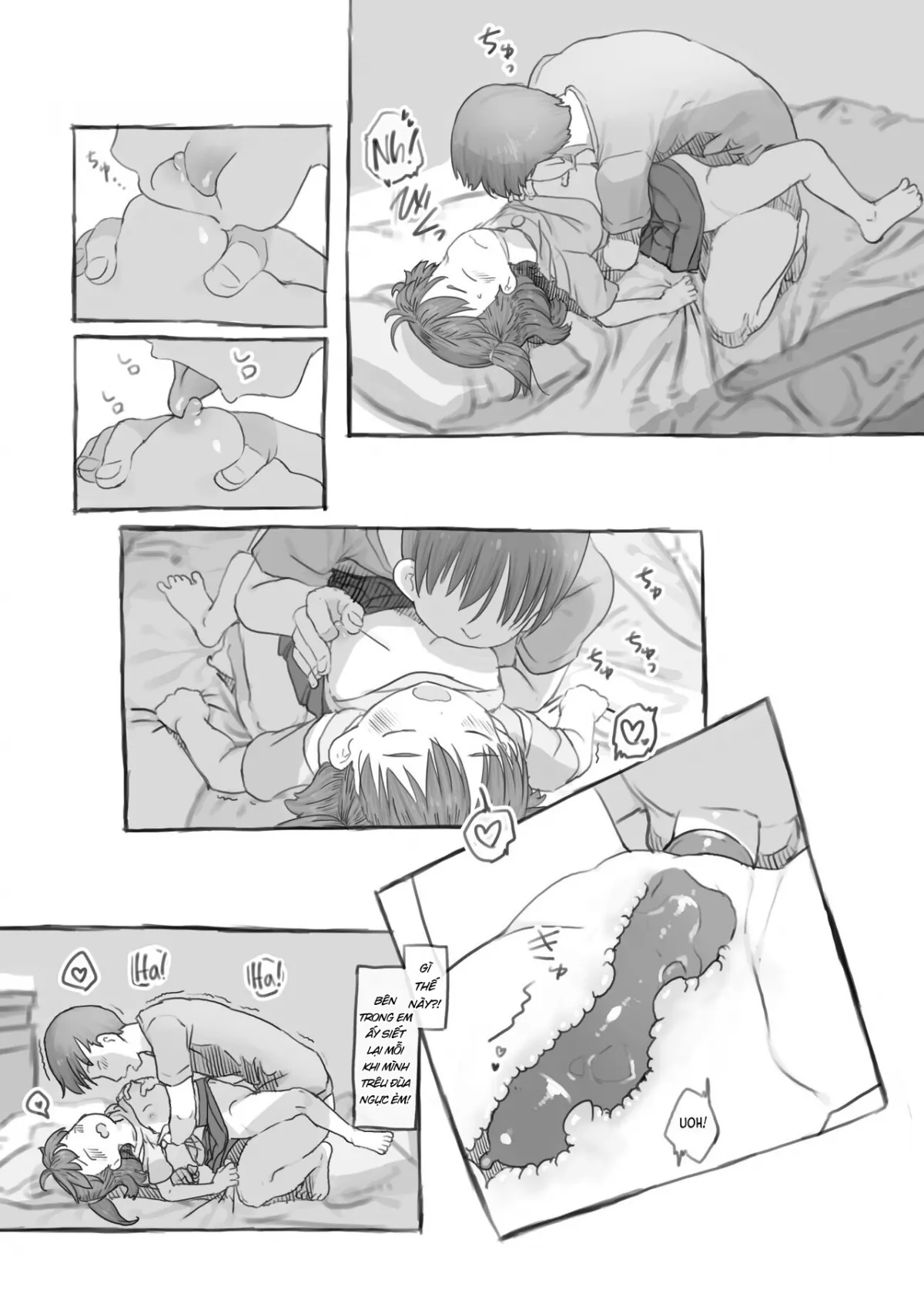 HentaiVN.net - Ảnh 21 - Fap cùng em gái [Imouto to Nuku] - Chap 2.1
