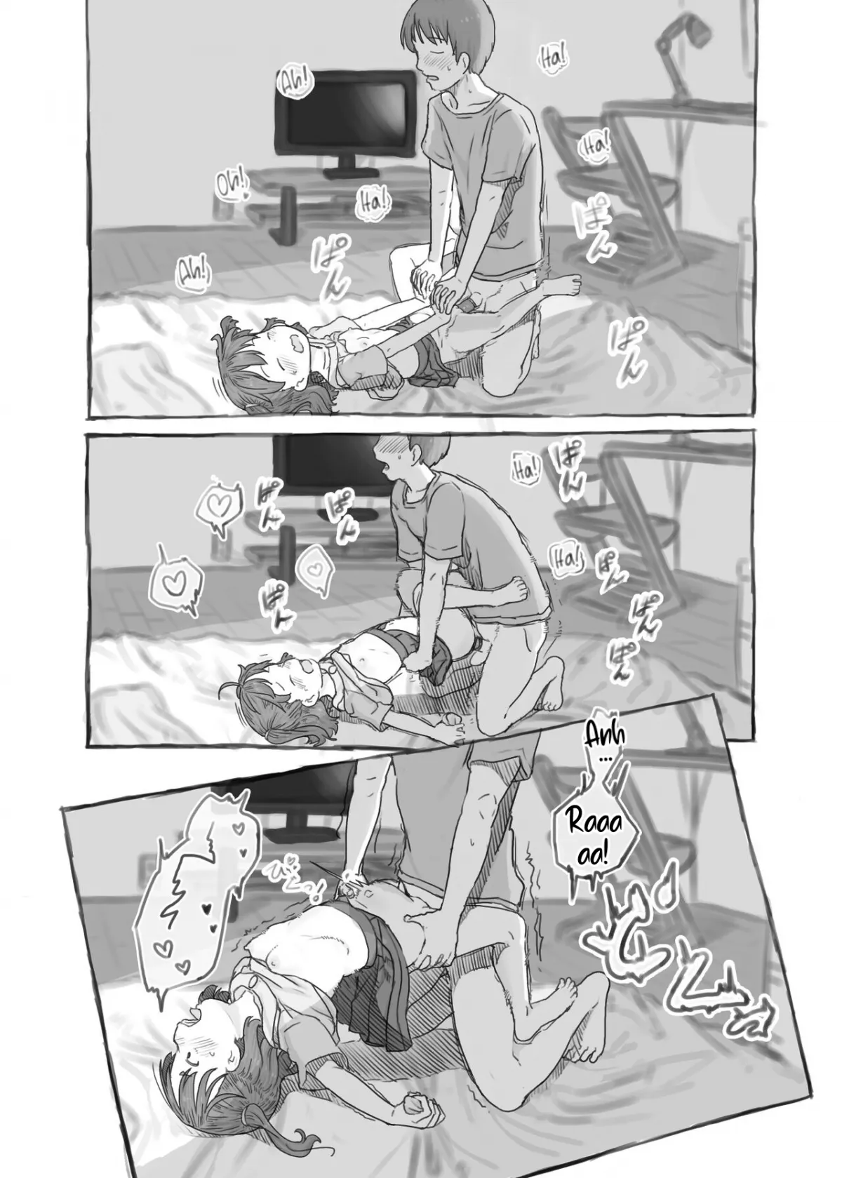HentaiVN.net - Ảnh 25 - Fap cùng em gái [Imouto to Nuku] - Chap 2.1