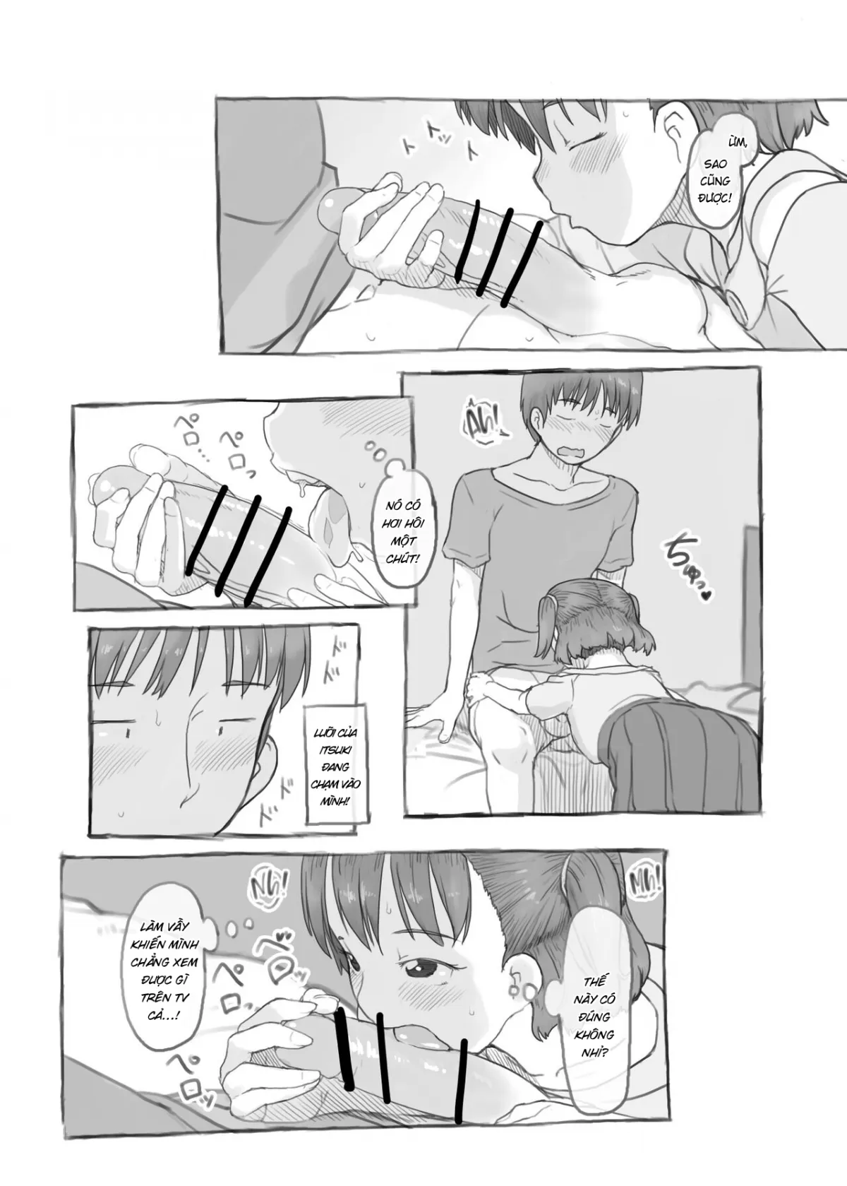 HentaiVN.net - Ảnh 7 - Fap cùng em gái [Imouto to Nuku] - Chap 2.1