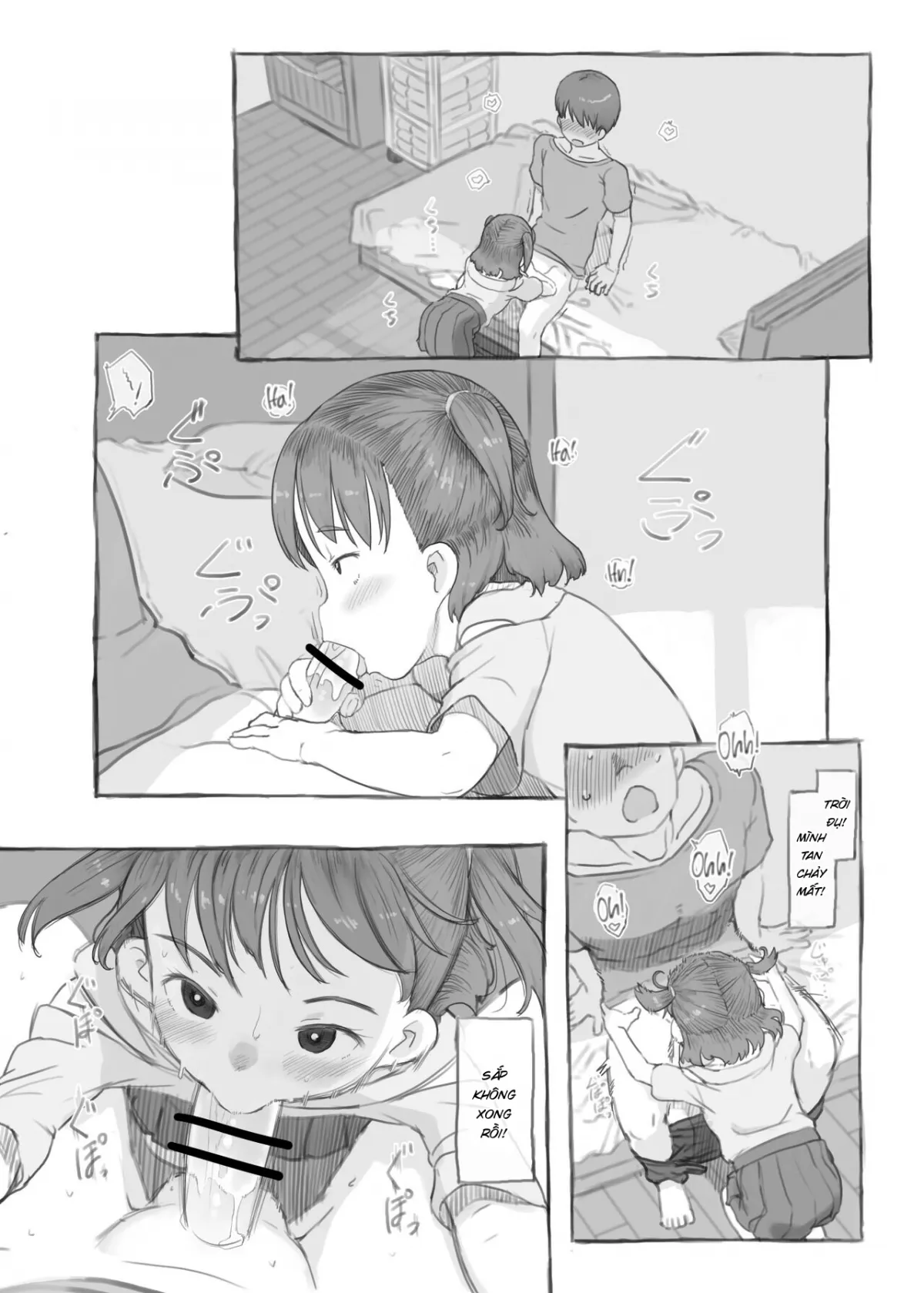 HentaiVN.net - Ảnh 9 - Fap cùng em gái [Imouto to Nuku] - Chap 2.1