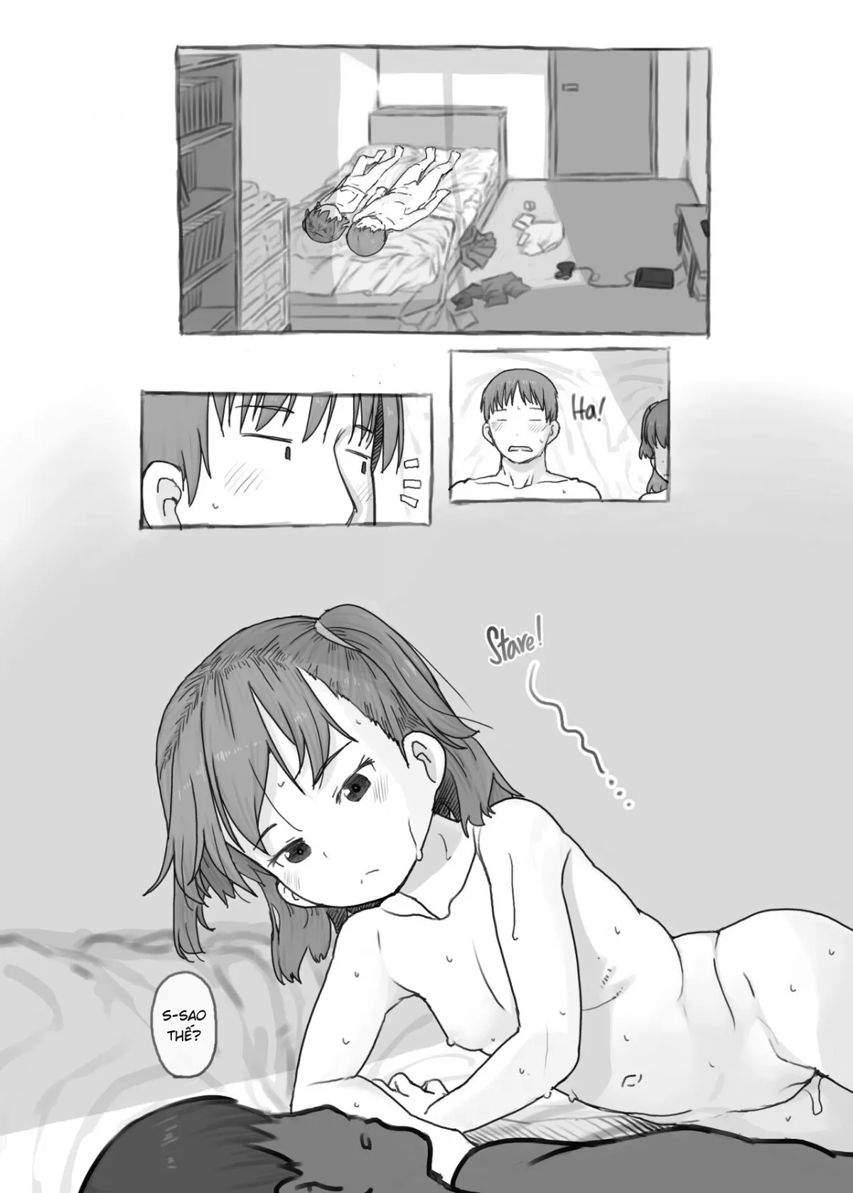 HentaiVN.net - Ảnh 17 - Fap cùng em gái [Imouto to Nuku] - Chap 2.2