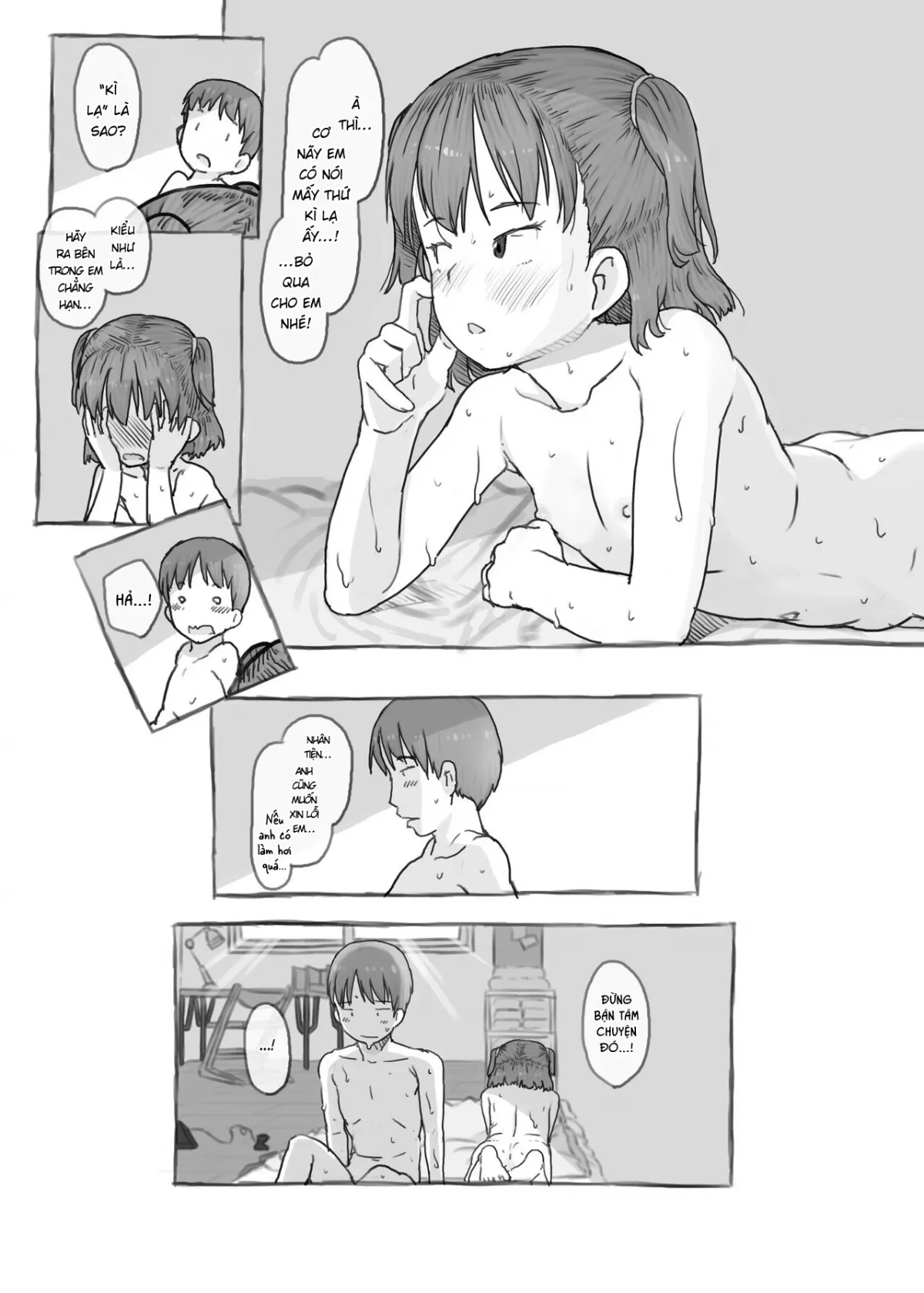 HentaiVN.net - Ảnh 18 - Fap cùng em gái [Imouto to Nuku] - Chap 2.2