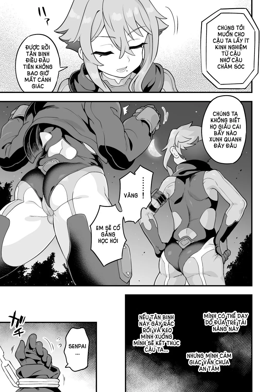 HentaiVN.net - Ảnh 18 - Một điệp viên thiên tài không bao giờ thất bại!! [Tensai supai wa shikujiranai!!] - Oneshot