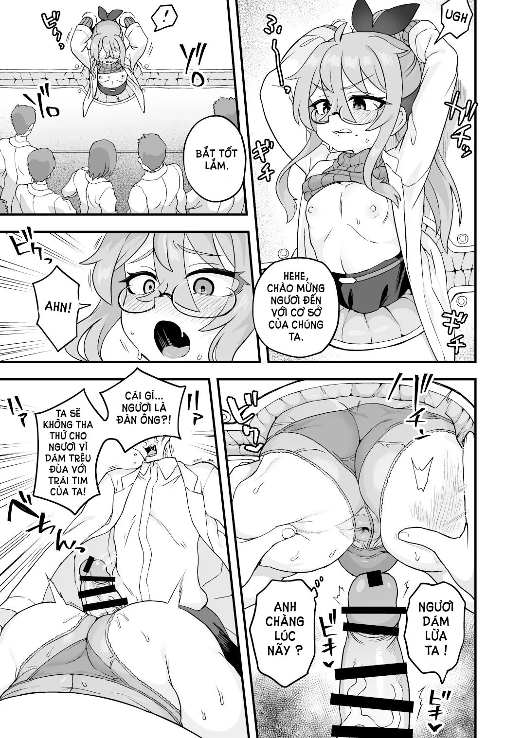 HentaiVN.net - Ảnh 34 - Một điệp viên thiên tài không bao giờ thất bại!! [Tensai supai wa shikujiranai!!] - Oneshot