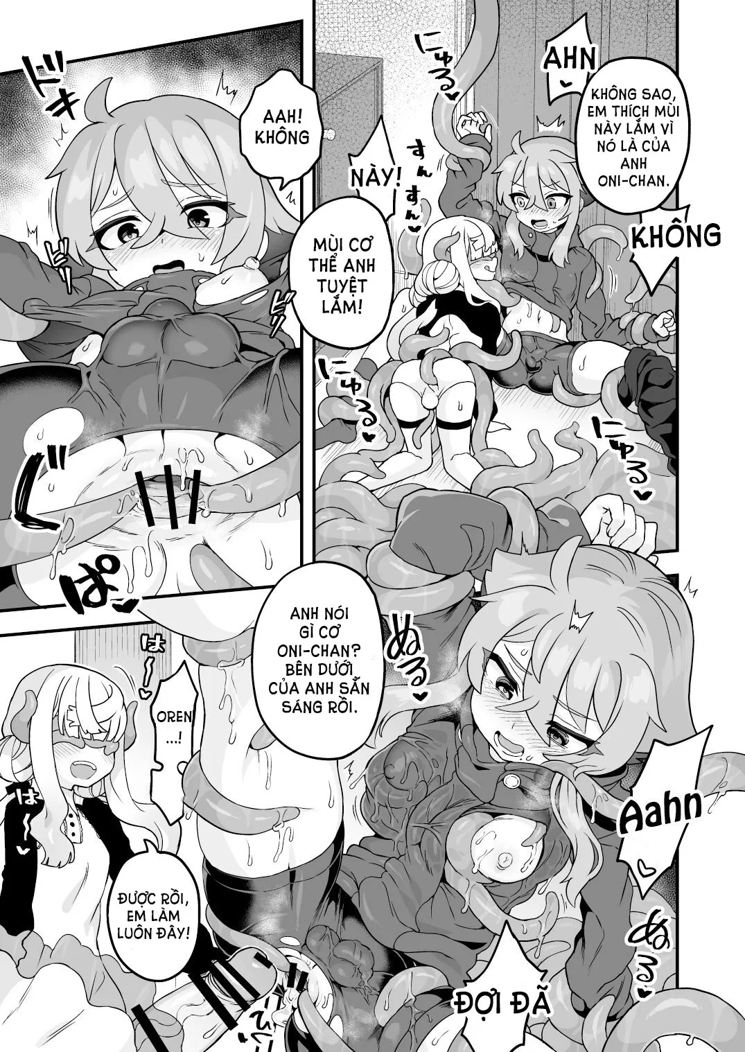 HentaiVN.net - Ảnh 46 - Một điệp viên thiên tài không bao giờ thất bại!! [Tensai supai wa shikujiranai!!] - Oneshot