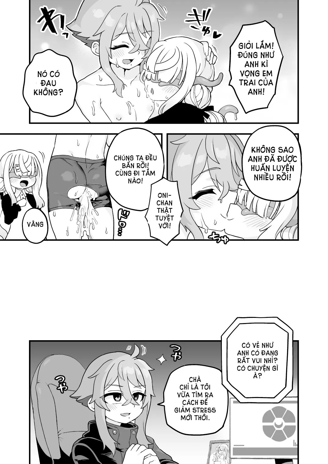 HentaiVN.net - Ảnh 52 - Một điệp viên thiên tài không bao giờ thất bại!! [Tensai supai wa shikujiranai!!] - Oneshot