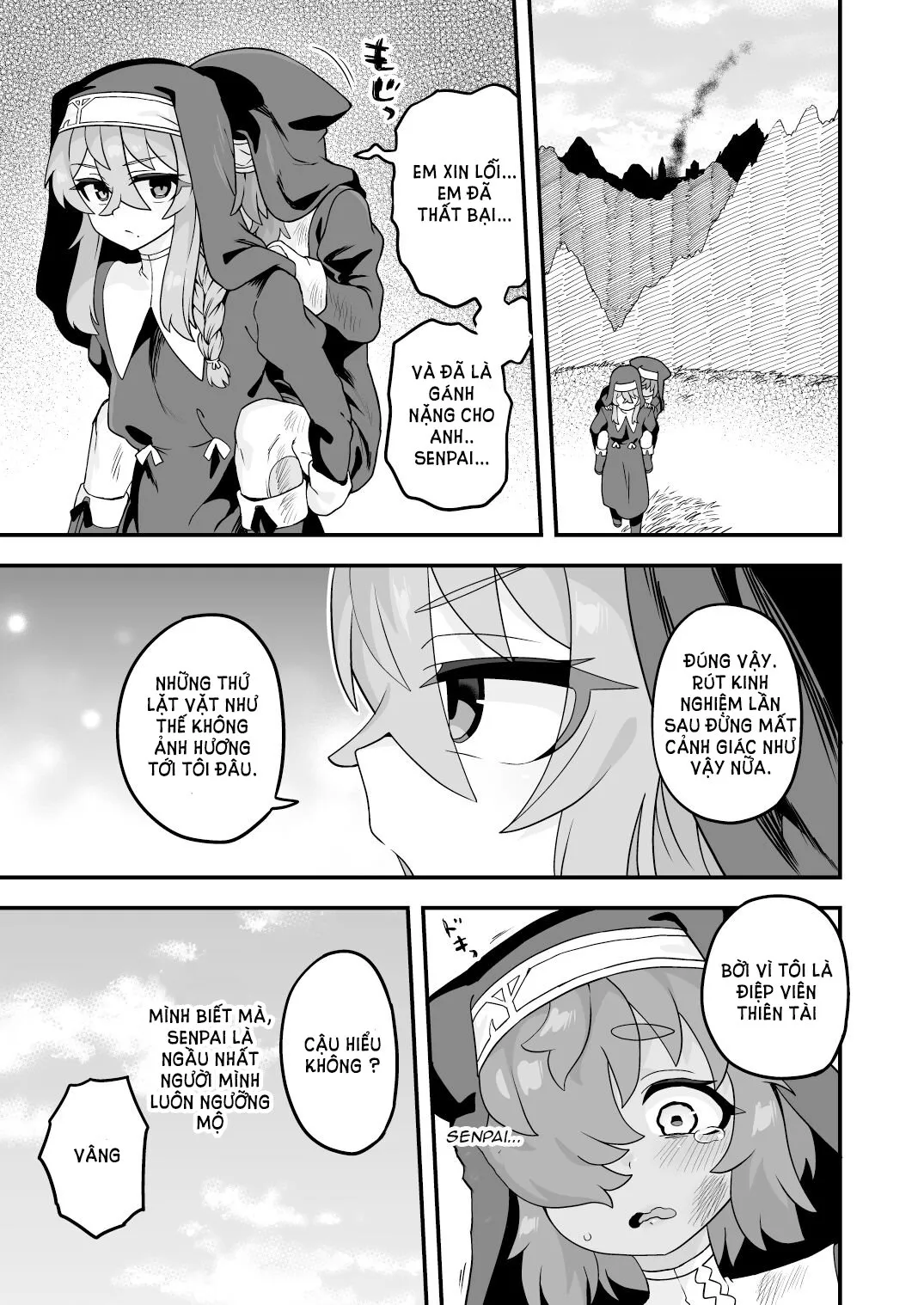HentaiVN.net - Ảnh 62 - Một điệp viên thiên tài không bao giờ thất bại!! [Tensai supai wa shikujiranai!!] - Oneshot