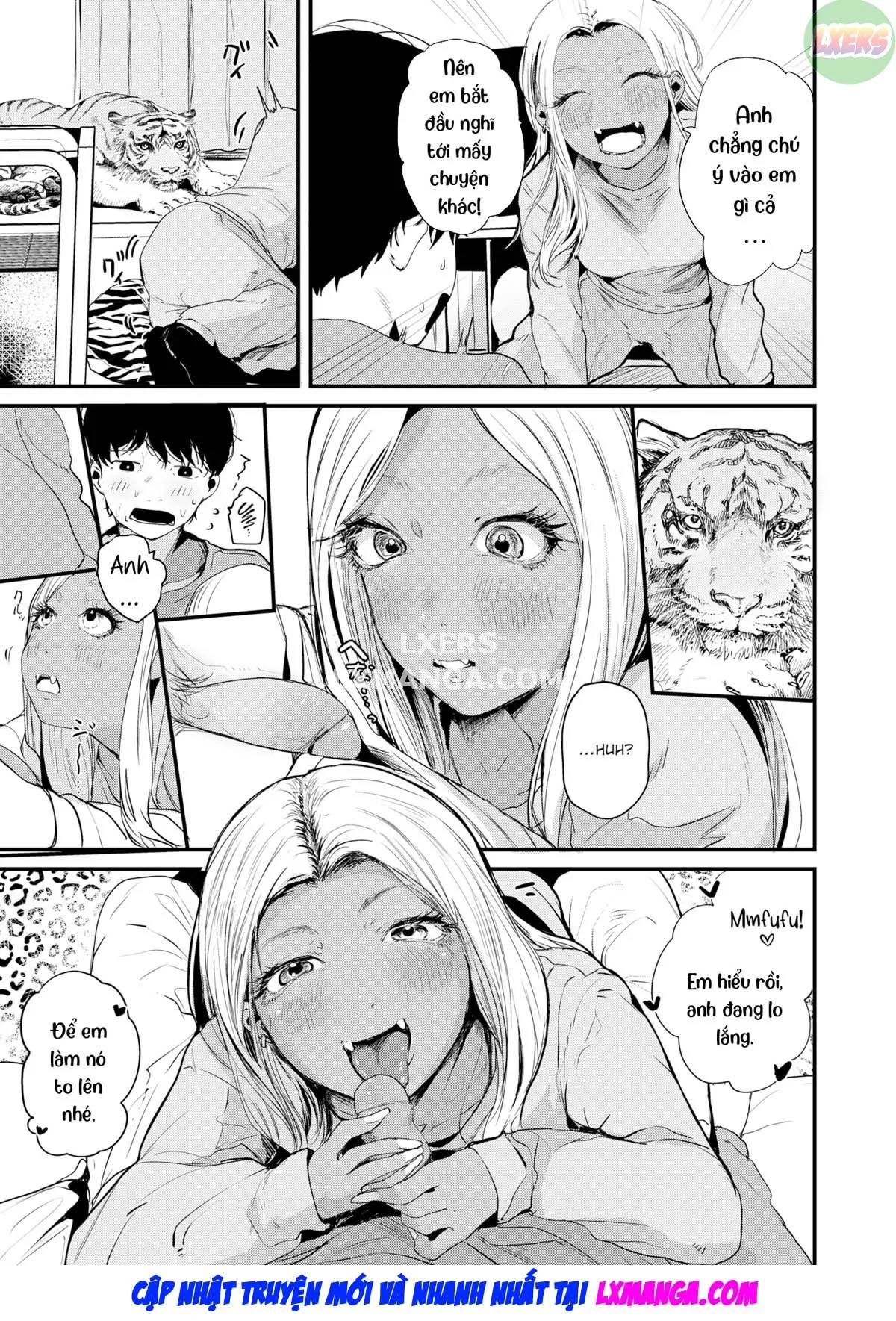 HentaiVN.net - Ảnh 10 - Muốn bắt cọp thì phải vào hang - Oneshot