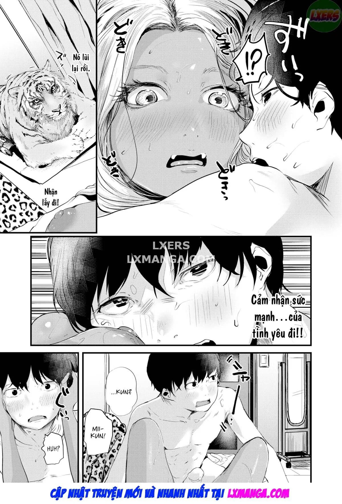 HentaiVN.net - Ảnh 16 - Muốn bắt cọp thì phải vào hang - Oneshot