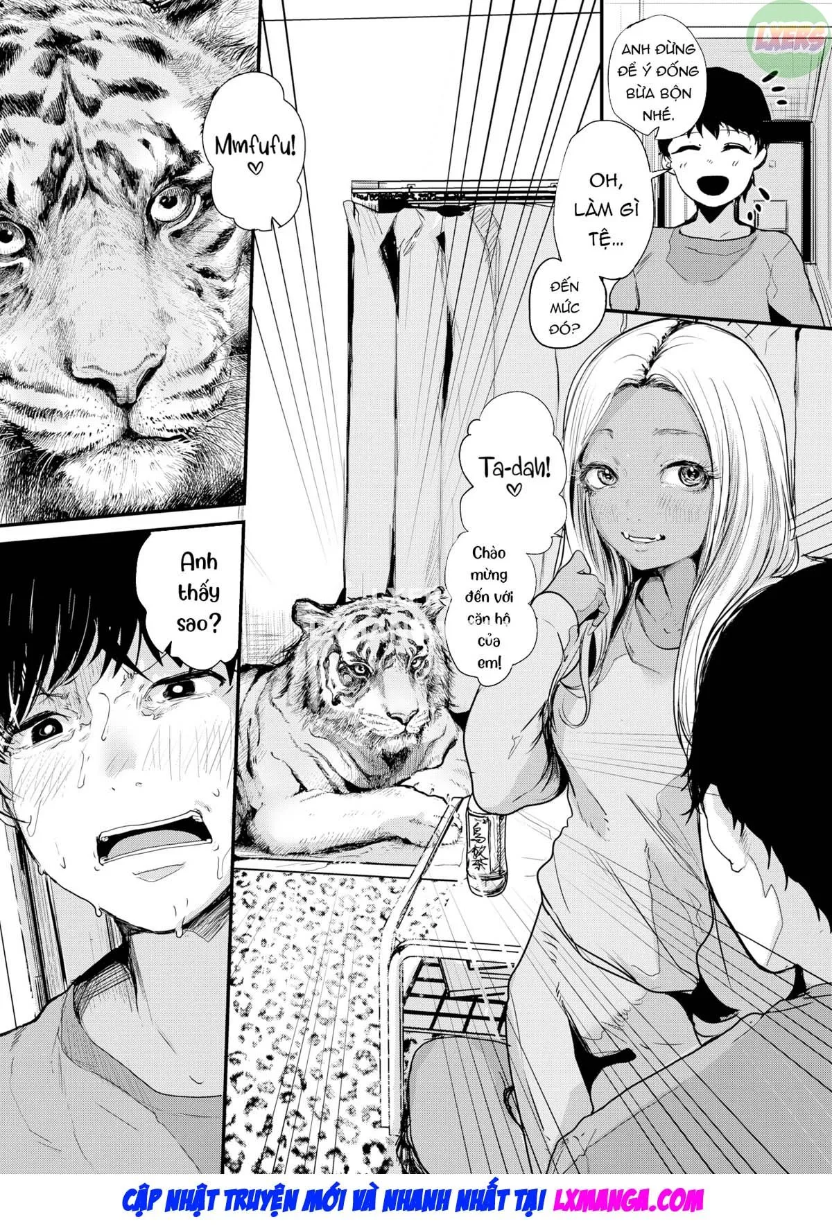 HentaiVN.net - Ảnh 6 - Muốn bắt cọp thì phải vào hang - Oneshot
