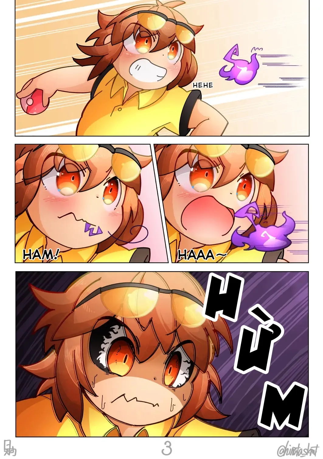 HentaiVN.net - Ảnh 3 - Typhlosion may mắn và cô vợ bất đắc dĩ - Oneshot