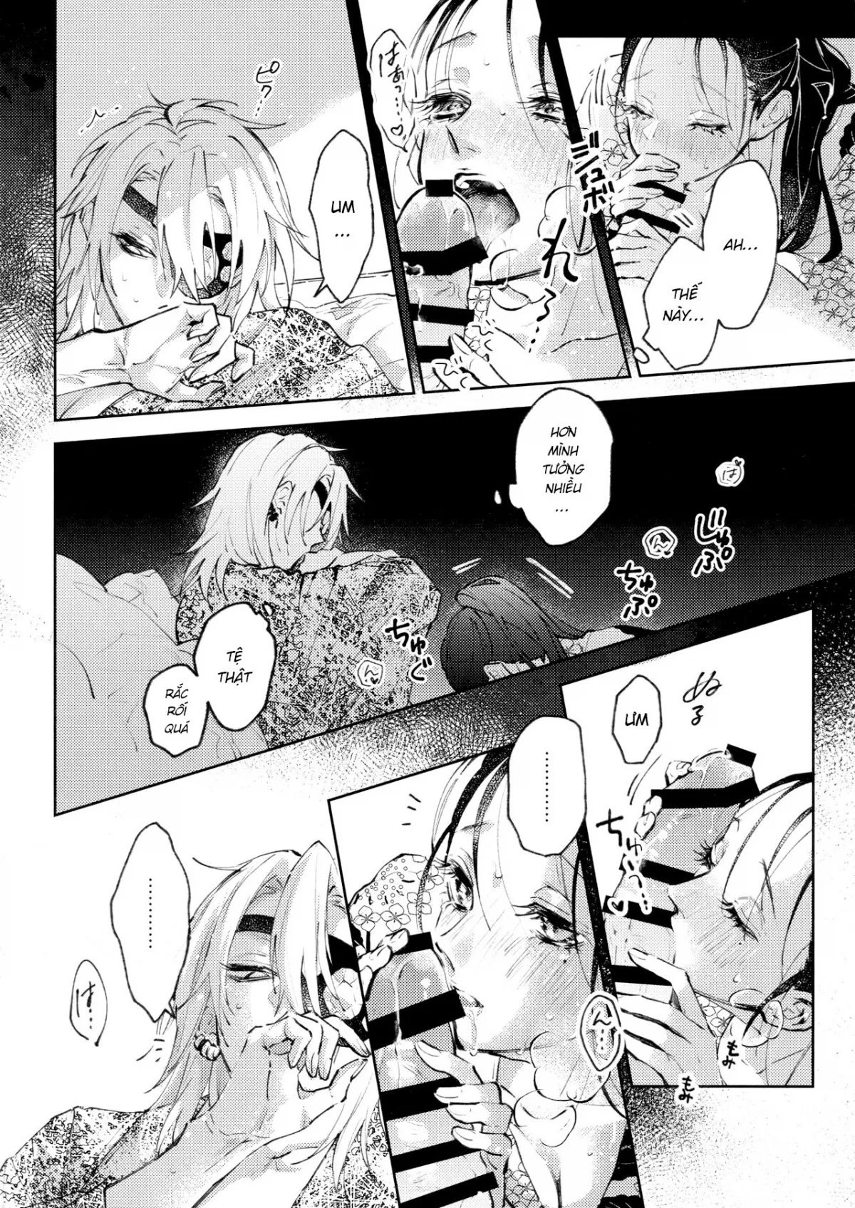 HentaiVN.net - Ảnh 10 - Uzui và 3 cô vợ [Uhn Usm Umk] - Oneshot