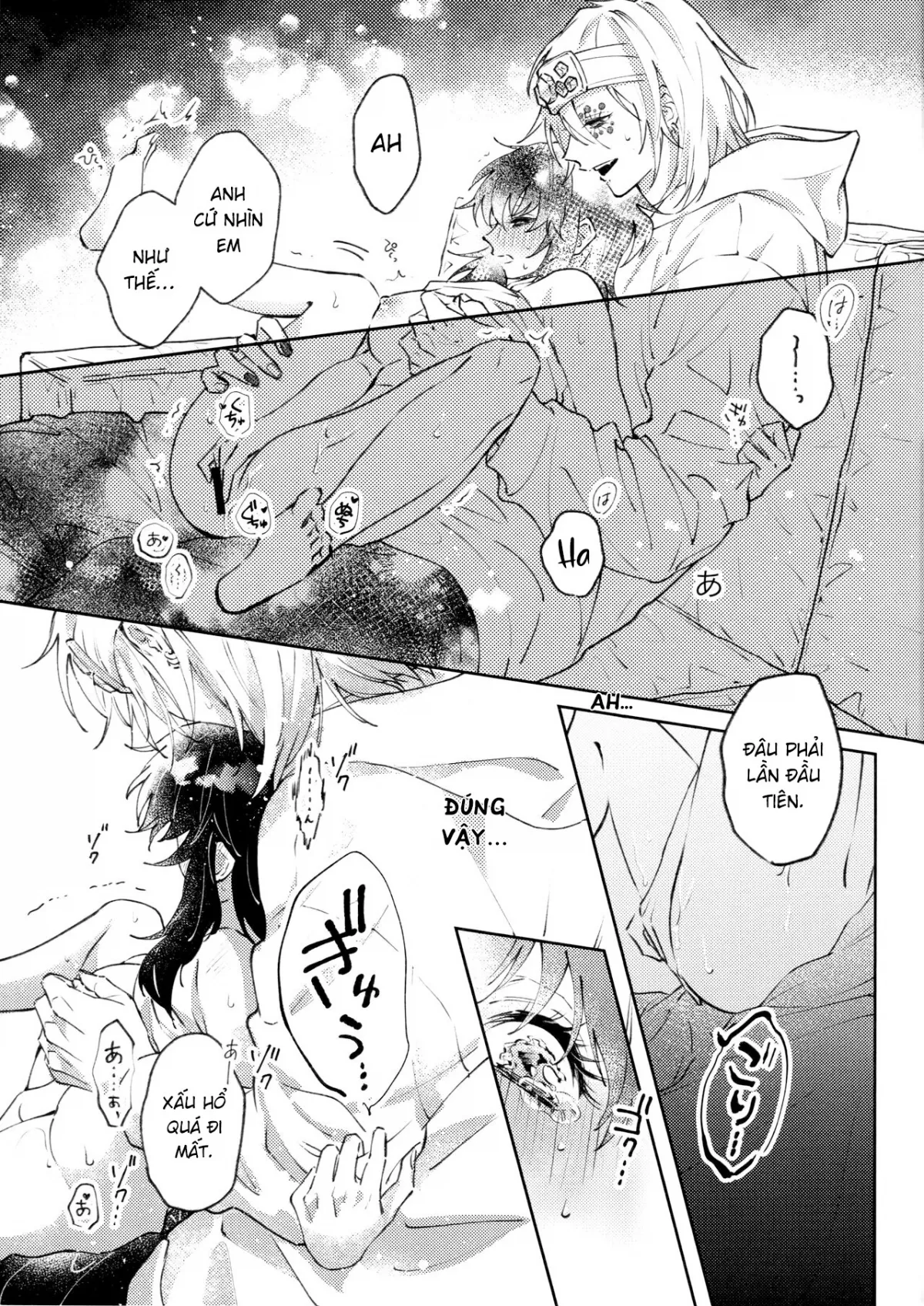 HentaiVN.net - Ảnh 24 - Uzui và 3 cô vợ [Uhn Usm Umk] - Oneshot
