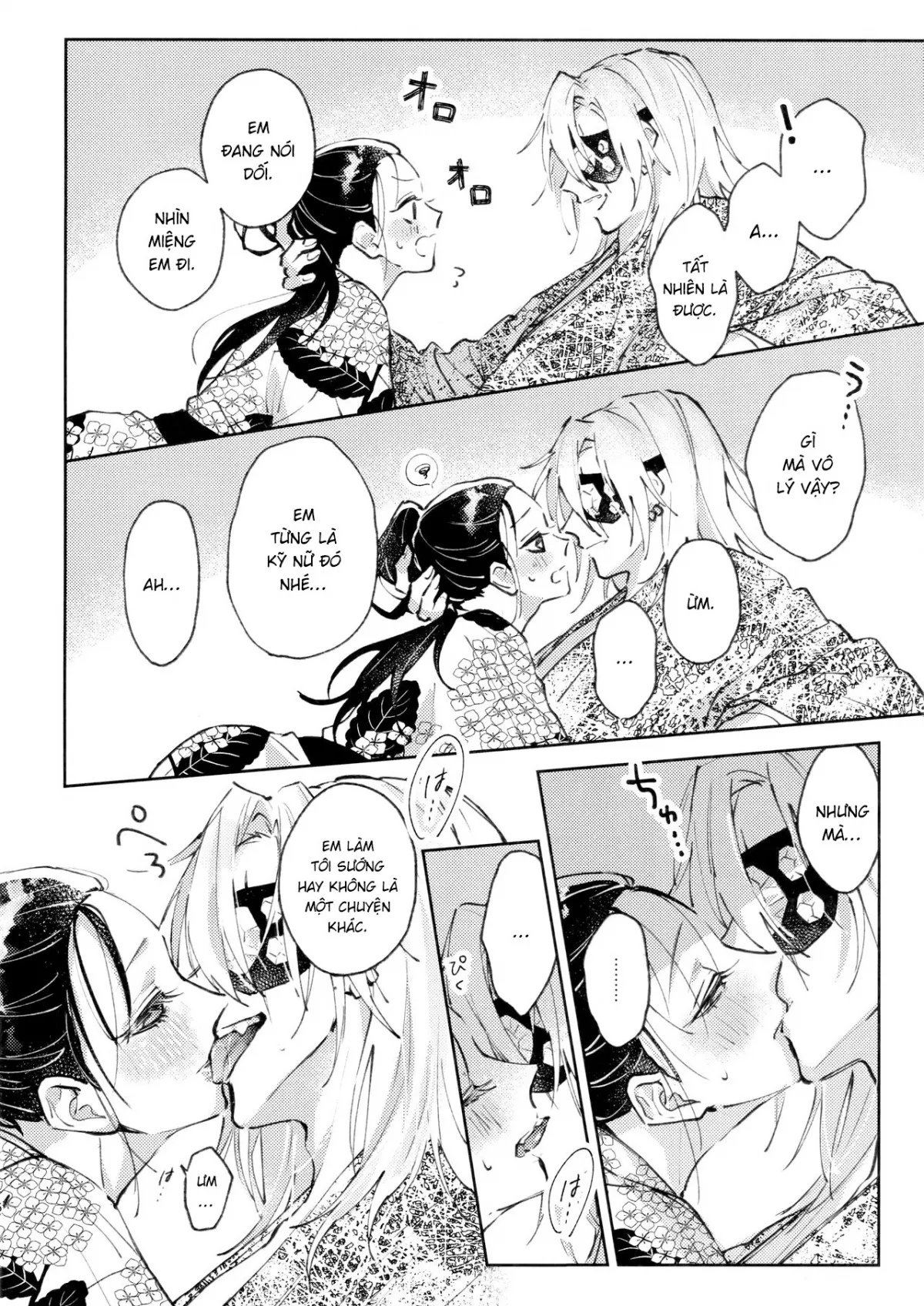 HentaiVN.net - Ảnh 6 - Uzui và 3 cô vợ [Uhn Usm Umk] - Oneshot