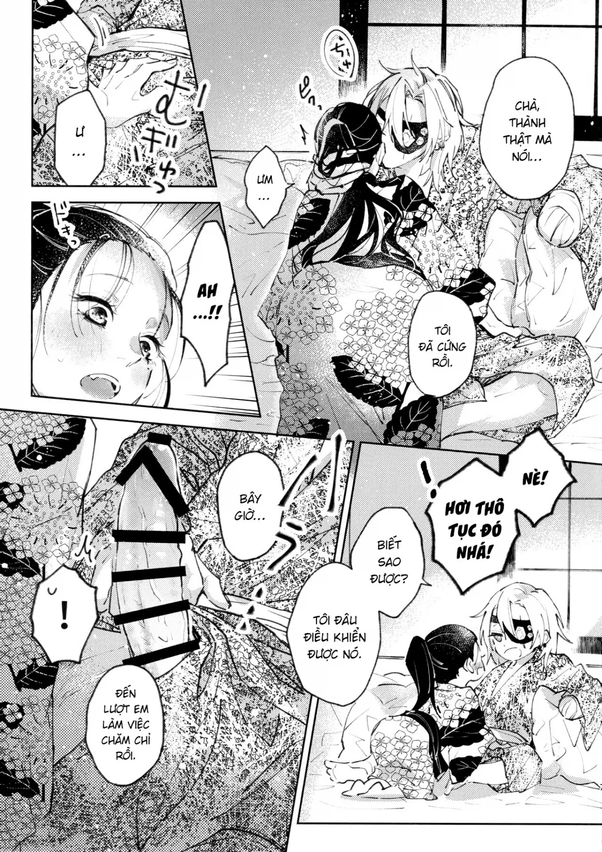 HentaiVN.net - Ảnh 7 - Uzui và 3 cô vợ [Uhn Usm Umk] - Oneshot