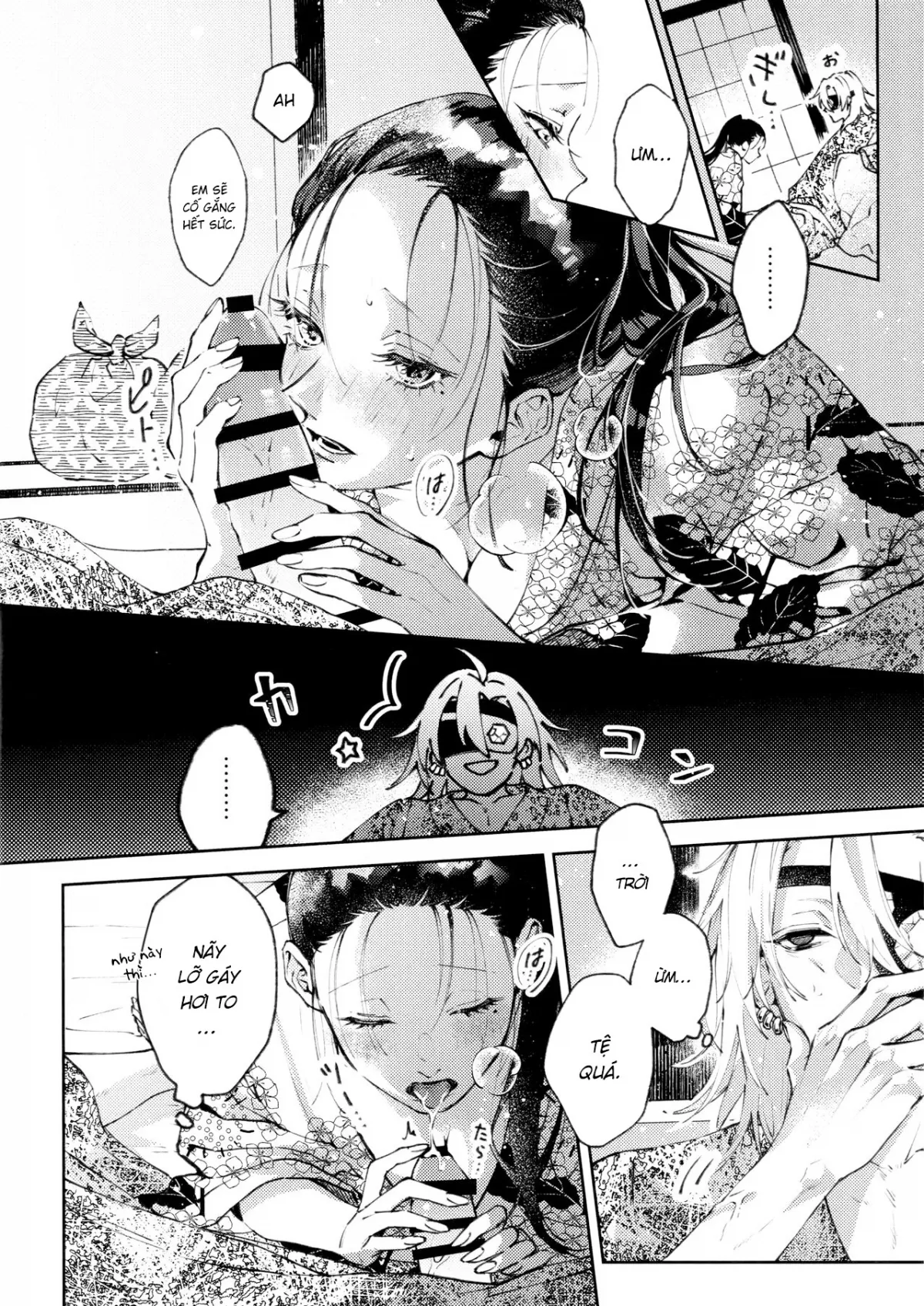 HentaiVN.net - Ảnh 8 - Uzui và 3 cô vợ [Uhn Usm Umk] - Oneshot