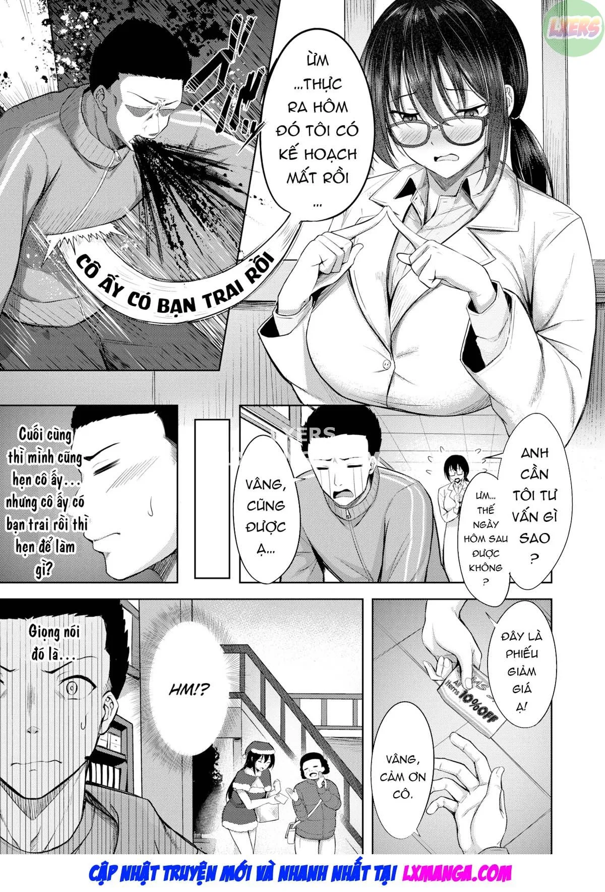 HentaiVN.net - Ảnh 6 - Hokenshitsu no Santasan - Oneshot
