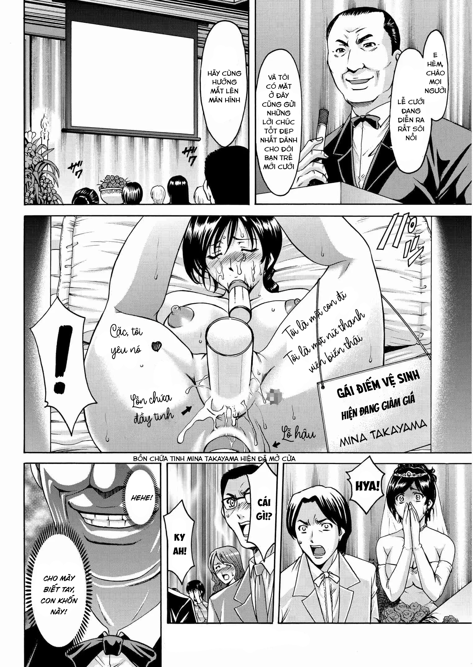 HentaiVN.net - Ảnh 23 - Phát trực tiếp làm nhục nữ phát thanh viên - Oneshot