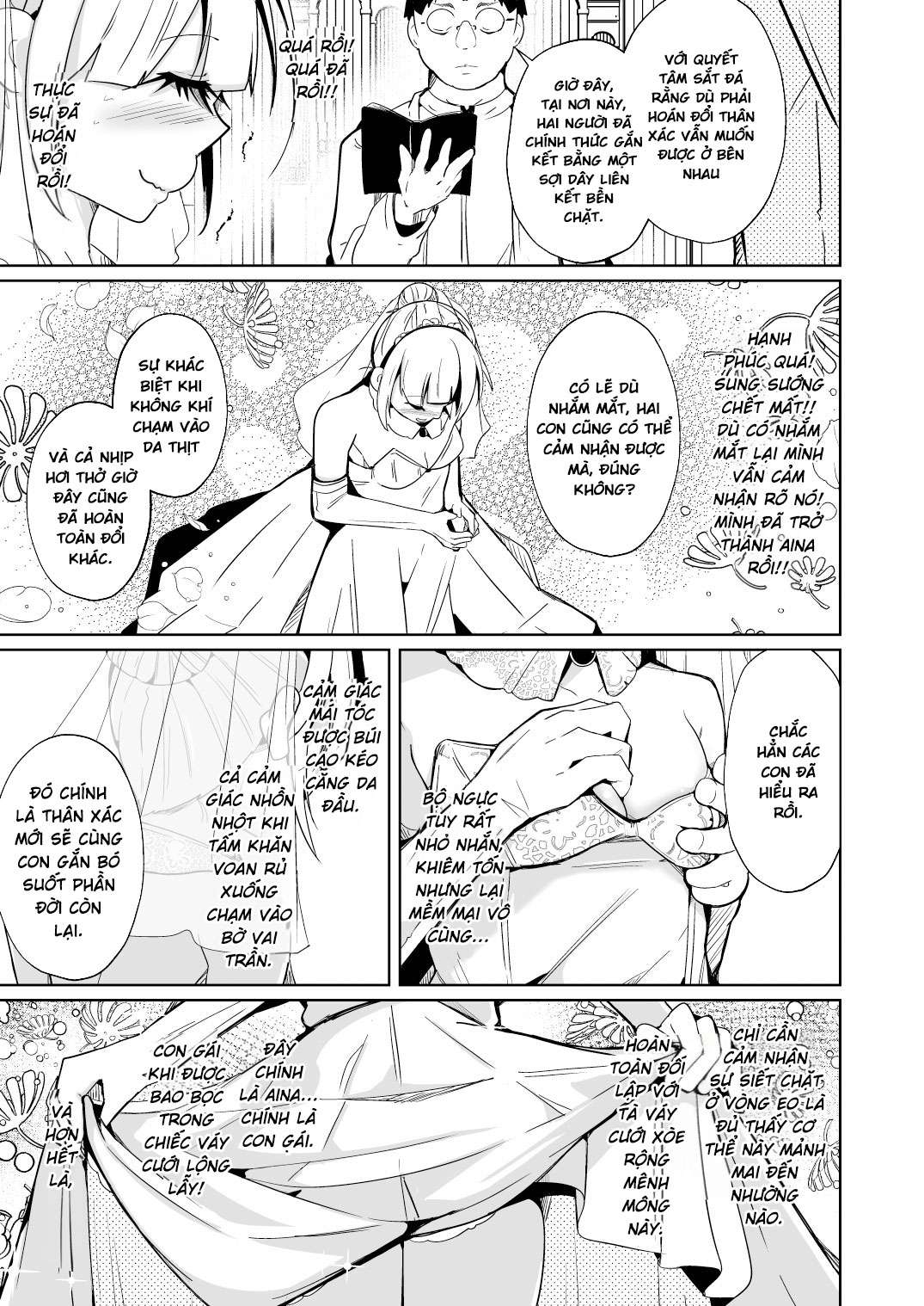 HentaiVN.net - Ảnh 13 - Kekkon shitara danjo ga irekawaru fūshū no mura de saikō no jinsei o - Oneshot
