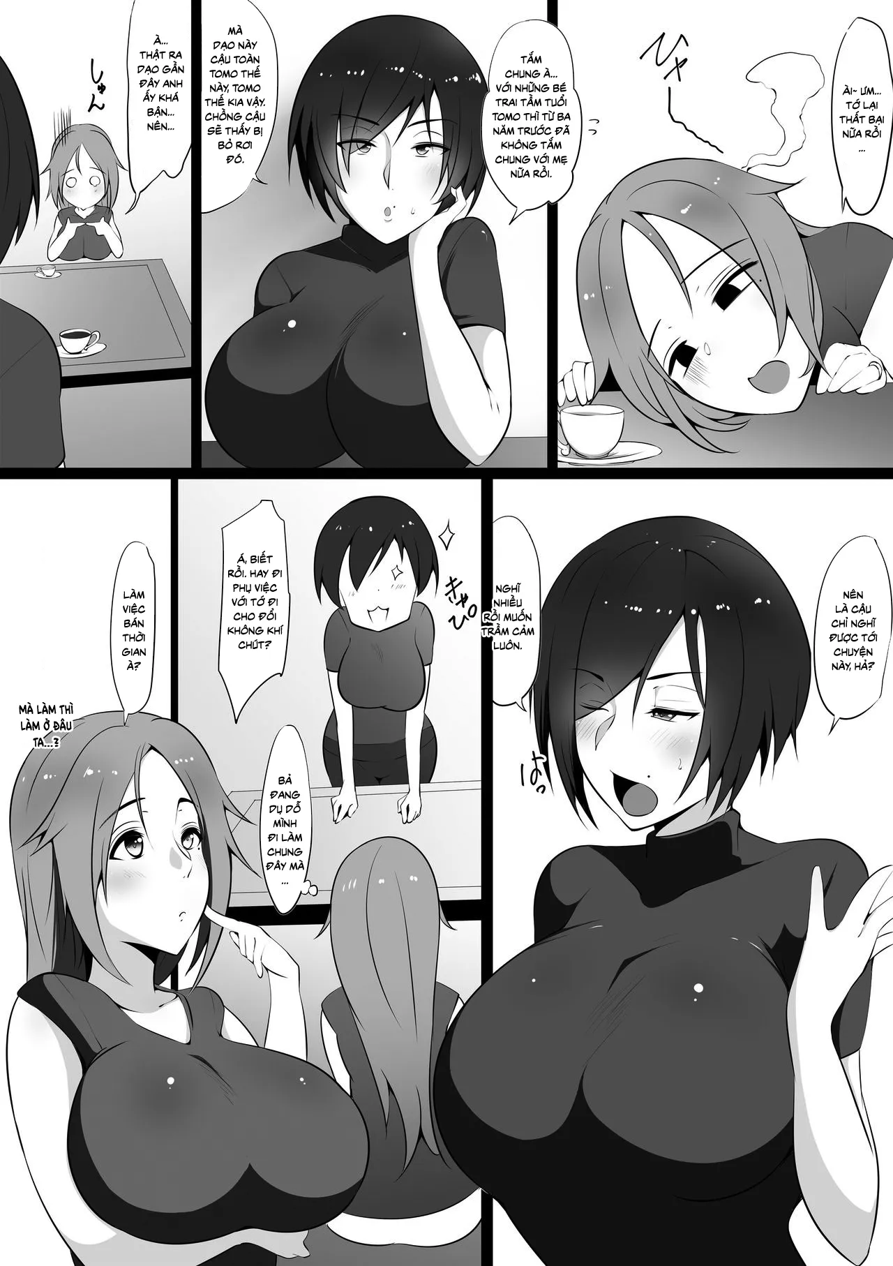 HentaiVN.net - Ảnh 5 - Biến chất [Toriko no haha ~hahatorare~; 虜の母～ハハトラレ～ ; Captured Mama~Mom NTR] - Chap 1