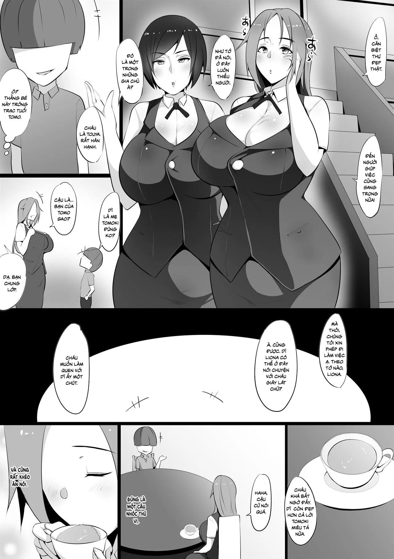 HentaiVN.net - Ảnh 6 - Biến chất [Toriko no haha ~hahatorare~; 虜の母～ハハトラレ～ ; Captured Mama~Mom NTR] - Chap 1