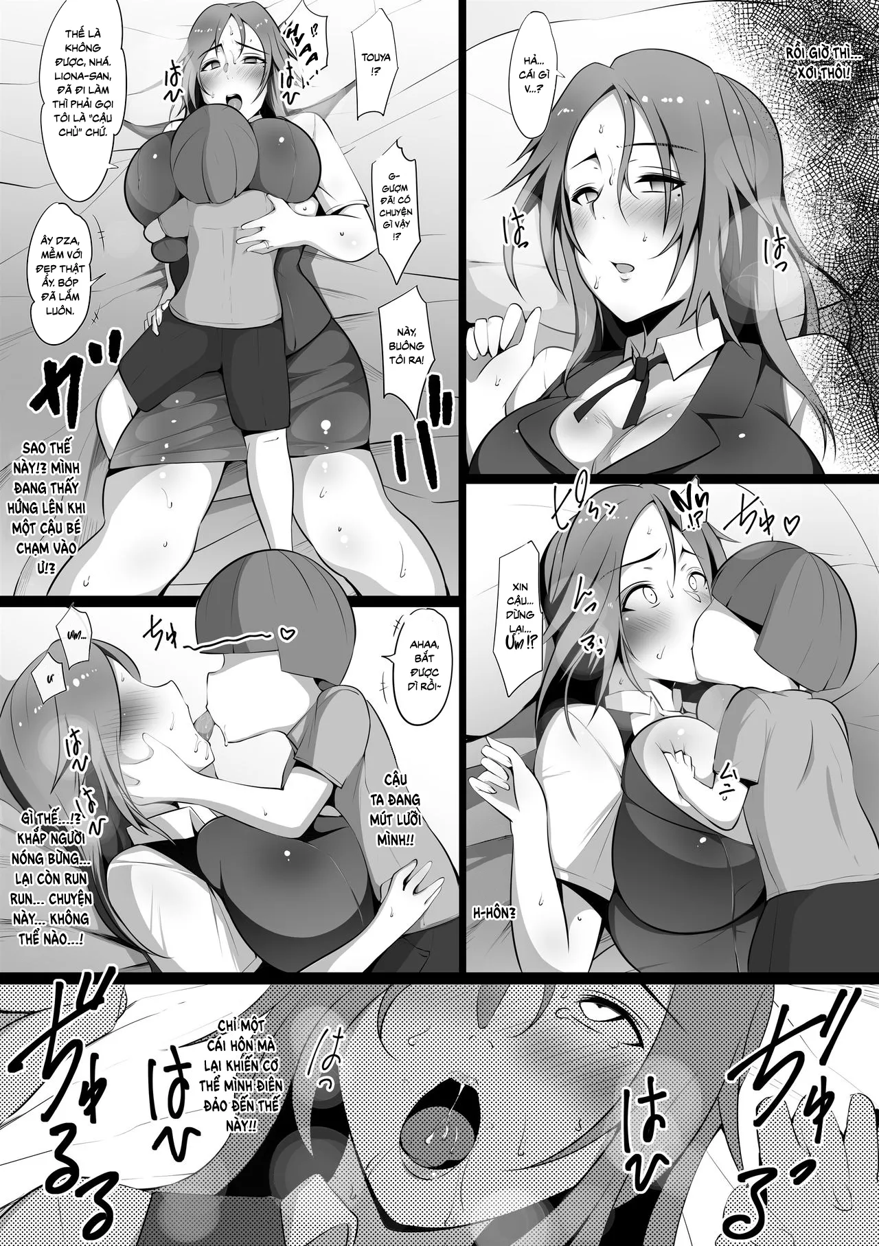 HentaiVN.net - Ảnh 8 - Biến chất [Toriko no haha ~hahatorare~; 虜の母～ハハトラレ～ ; Captured Mama~Mom NTR] - Chap 1