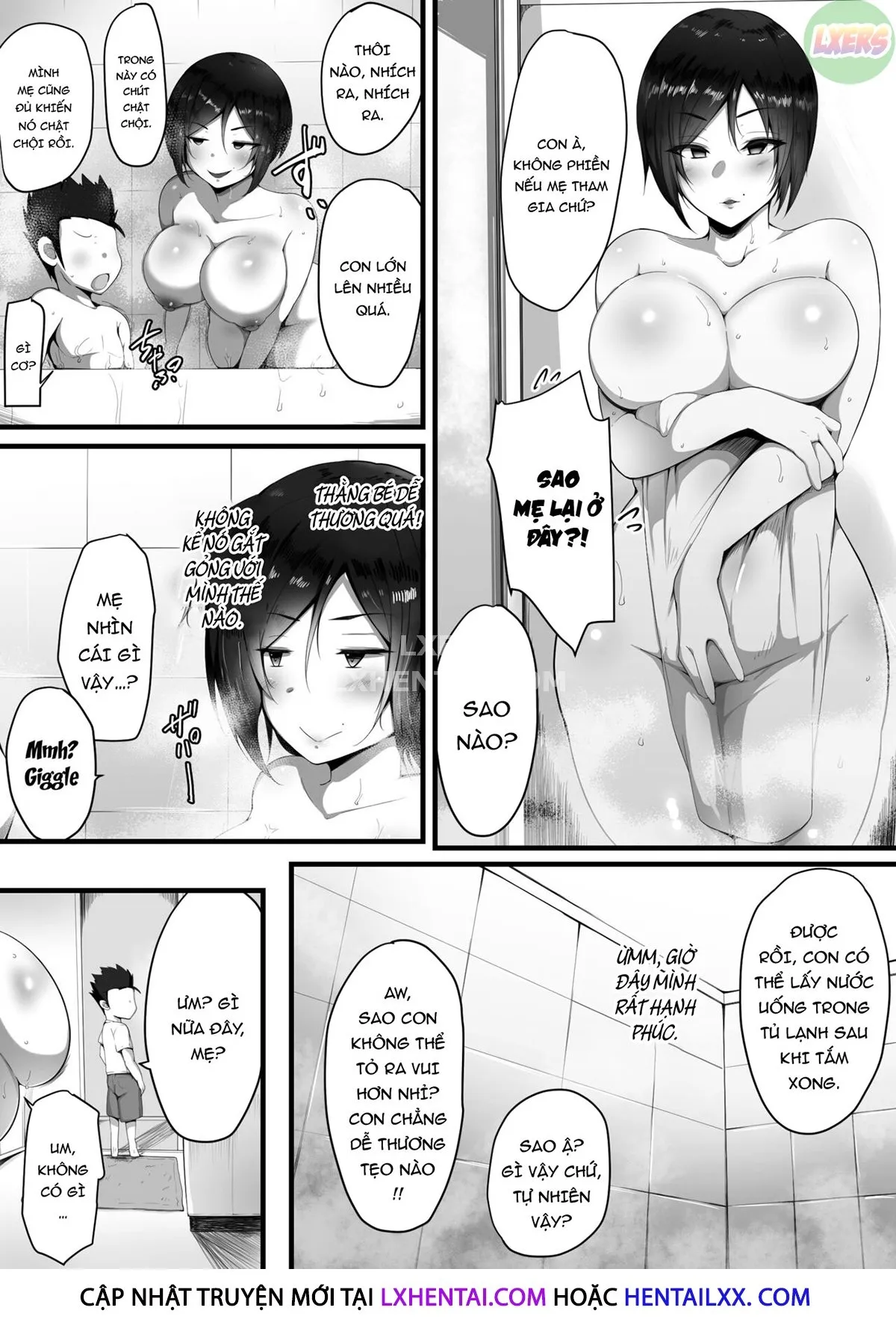 HentaiVN.net - Ảnh 10 - Biến chất [Toriko no haha ~hahatorare~; 虜の母～ハハトラレ～ ; Captured Mama~Mom NTR] - Chap 3