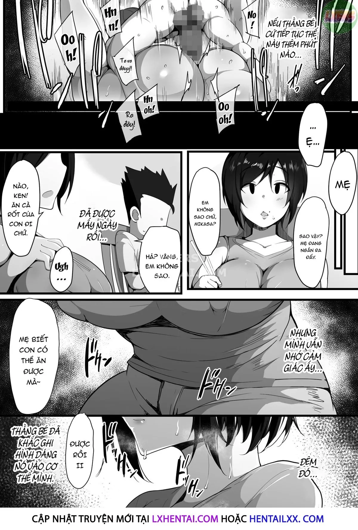 HentaiVN.net - Ảnh 35 - Biến chất [Toriko no haha ~hahatorare~; 虜の母～ハハトラレ～ ; Captured Mama~Mom NTR] - Chap 3