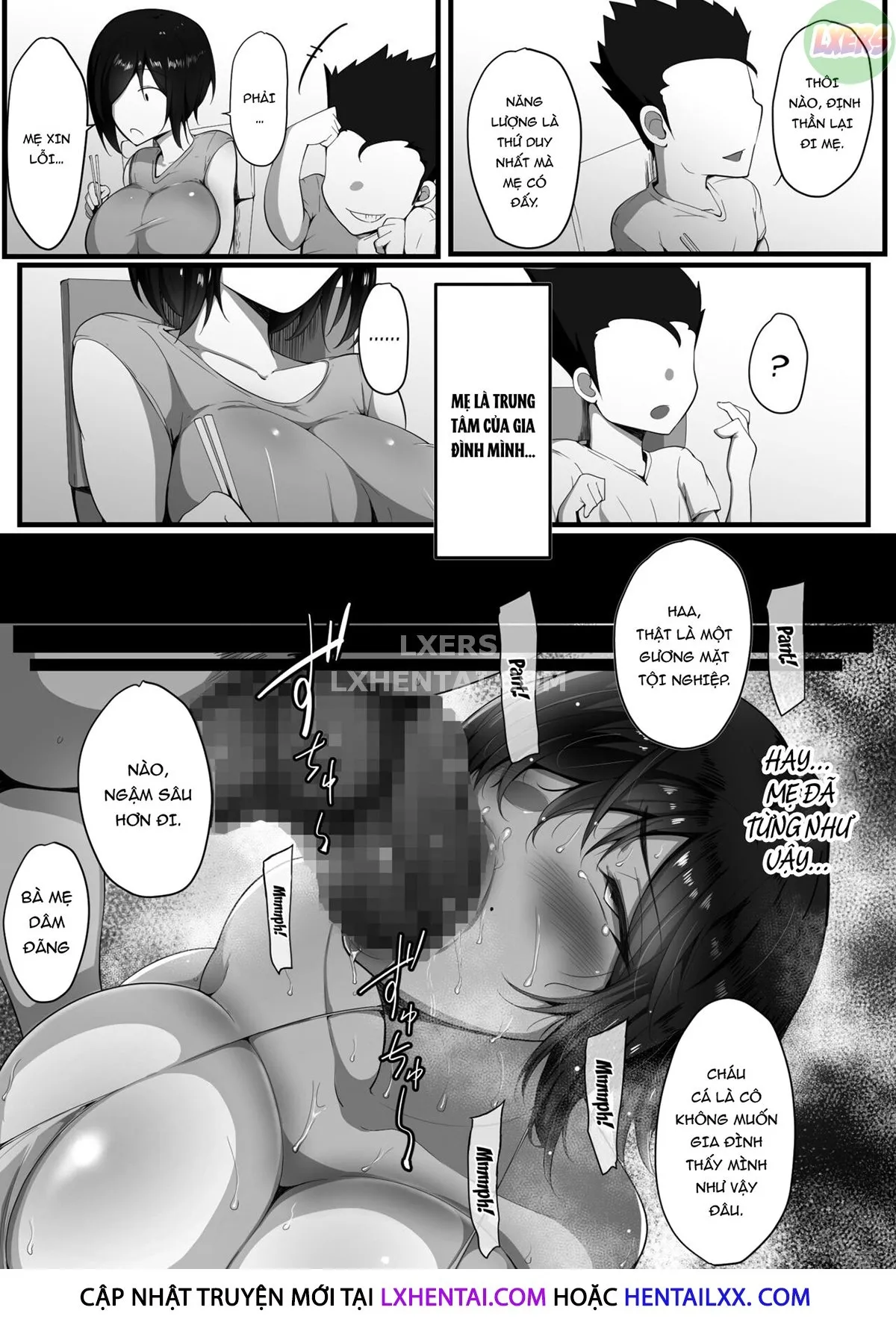 HentaiVN.net - Ảnh 37 - Biến chất [Toriko no haha ~hahatorare~; 虜の母～ハハトラレ～ ; Captured Mama~Mom NTR] - Chap 3