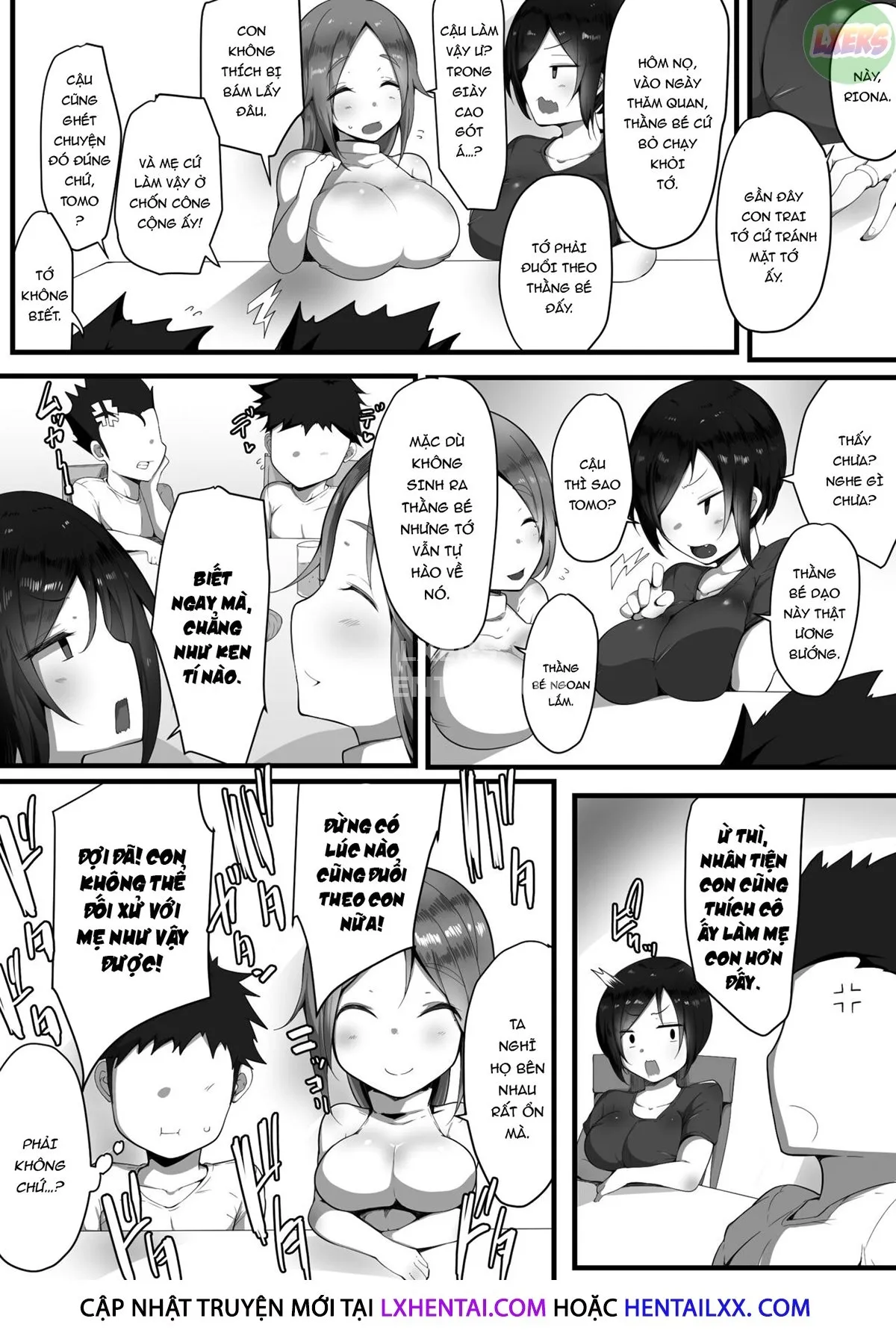 HentaiVN.net - Ảnh 8 - Biến chất [Toriko no haha ~hahatorare~; 虜の母～ハハトラレ～ ; Captured Mama~Mom NTR] - Chap 3