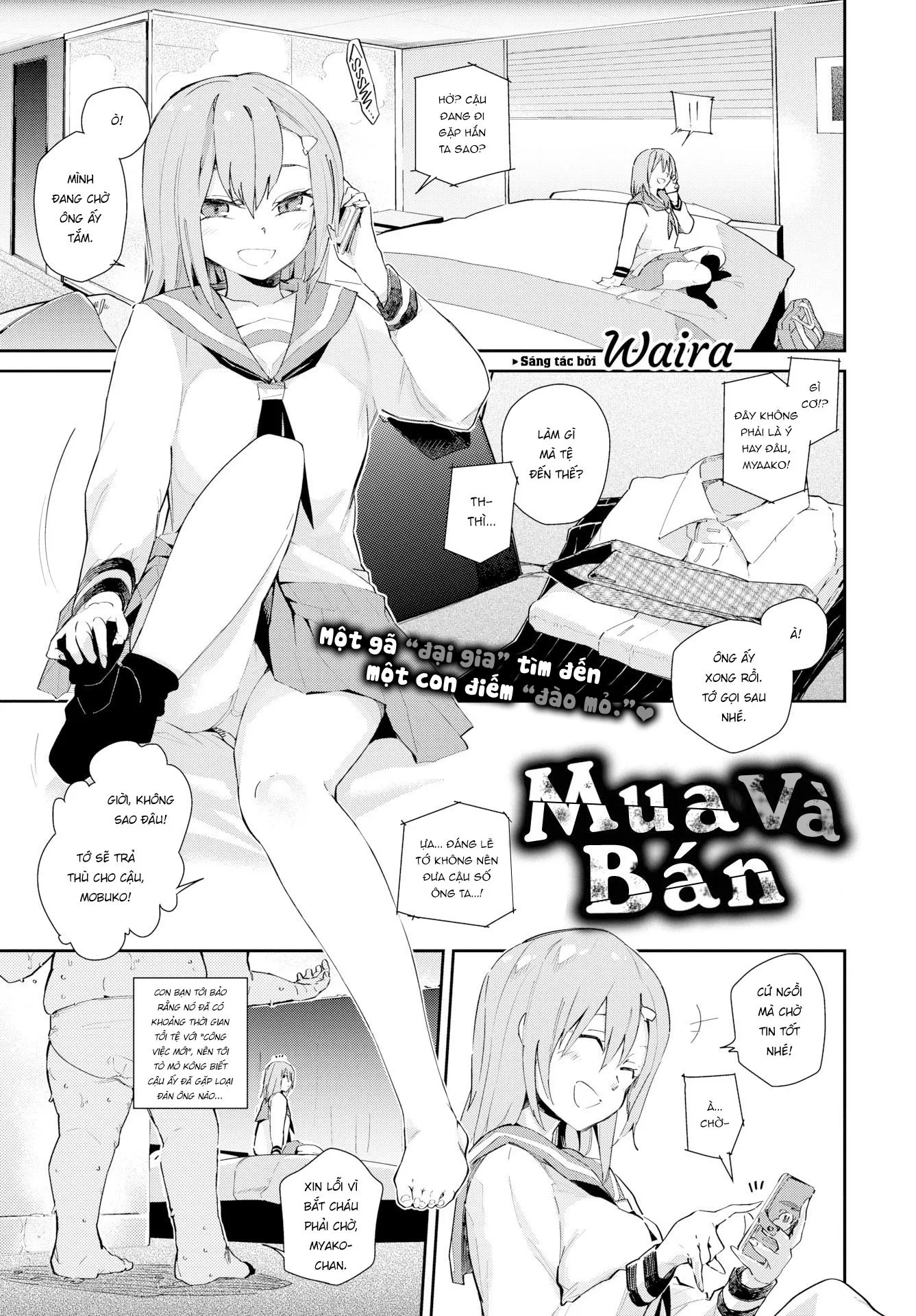 HentaiVN.net - Ảnh 3 - Mua và Bán [Buying and Selling] - Oneshot [Art đẹp]