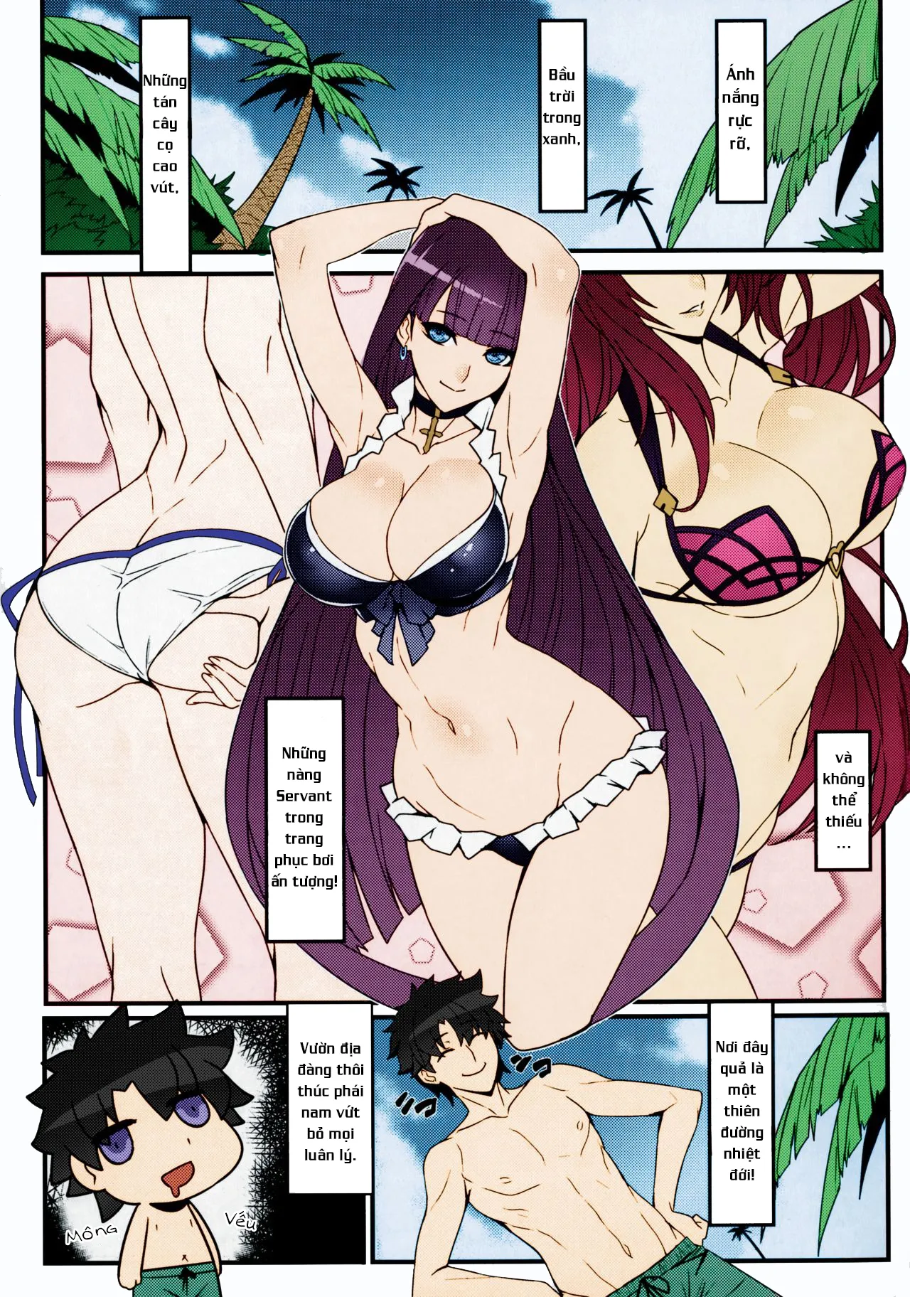 HentaiVN.net - Ảnh 3 - Thánh địa tình yêu [Tropical Sanctuary] - Oneshot