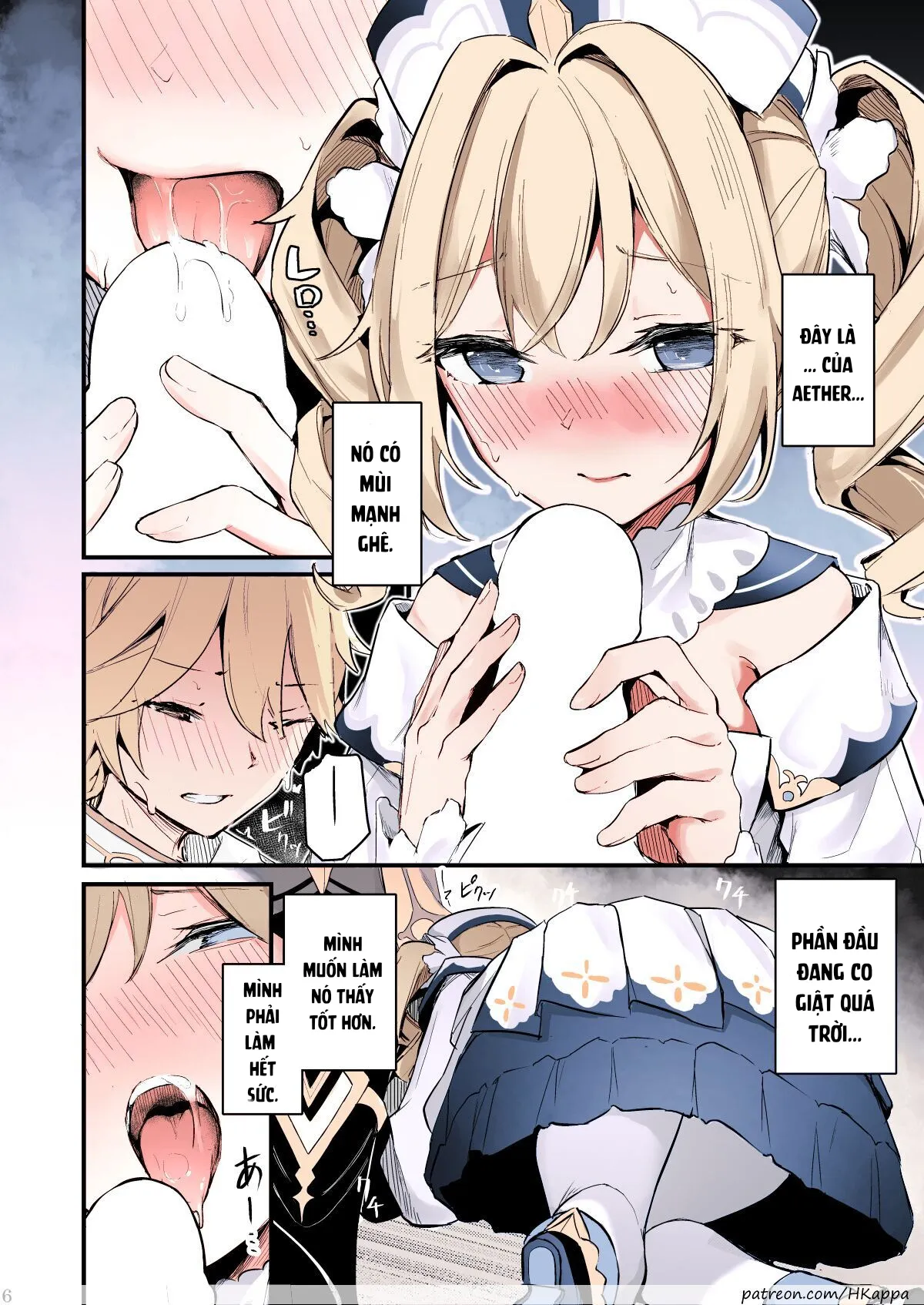HentaiVN.net - Ảnh 10 - Một tình cảm chân thành. (Genshin Impact) [A Genuine Sentiment] - Full màu