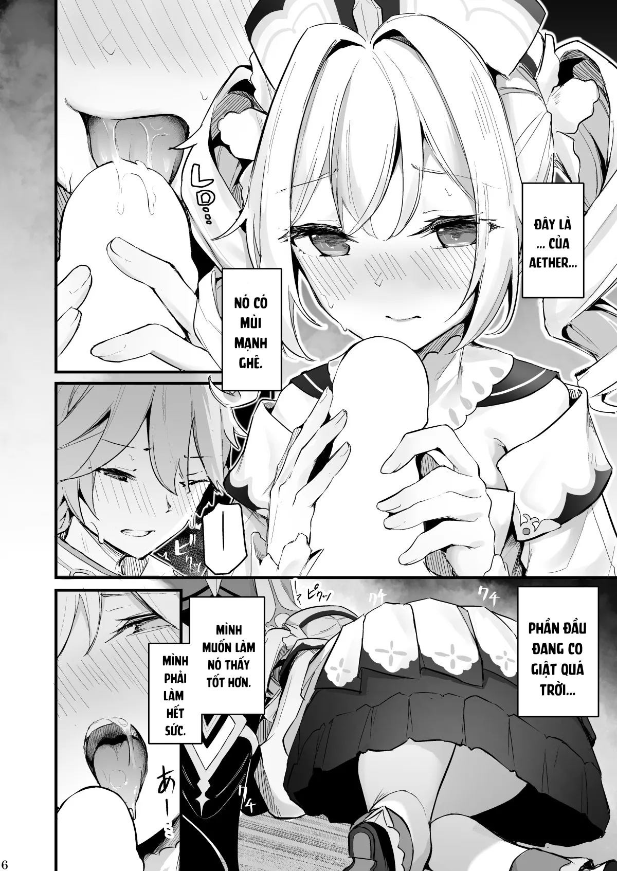 HentaiVN.net - Ảnh 11 - Một tình cảm chân thành. (Genshin Impact) [A Genuine Sentiment] - Oneshot
