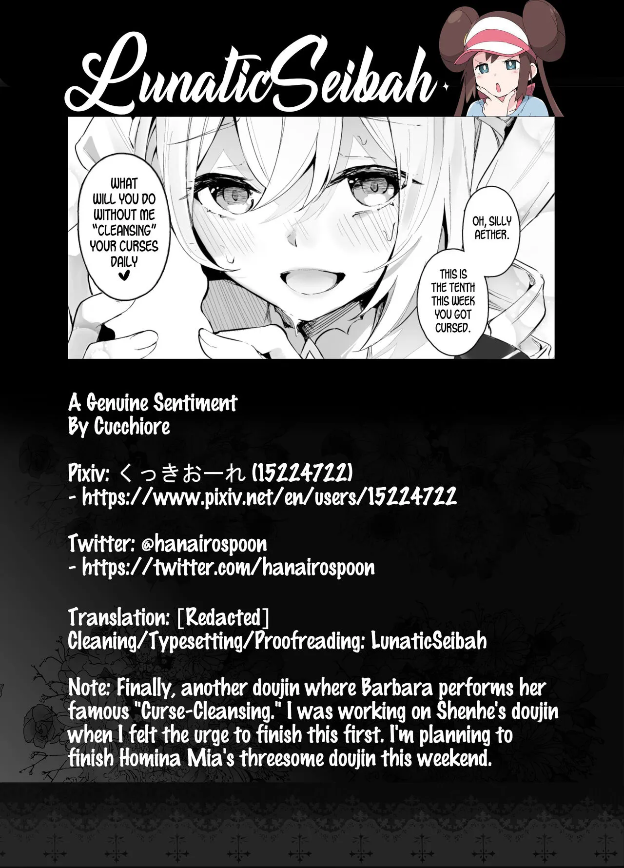 HentaiVN.net - Ảnh 25 - Một tình cảm chân thành. (Genshin Impact) [A Genuine Sentiment] - Oneshot