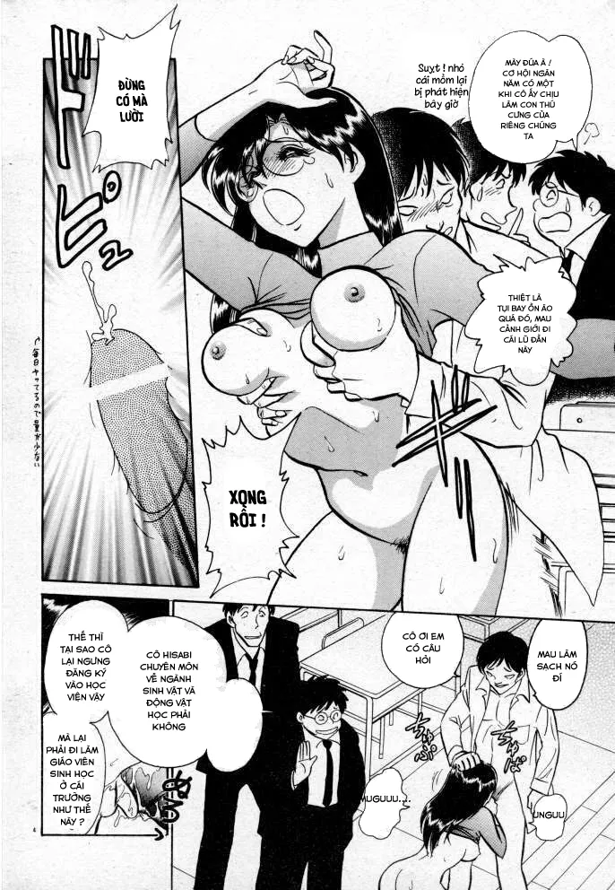 HentaiVN.net - Ảnh 21 - Tadashii Kagaijugyou - Chap 3 + 4