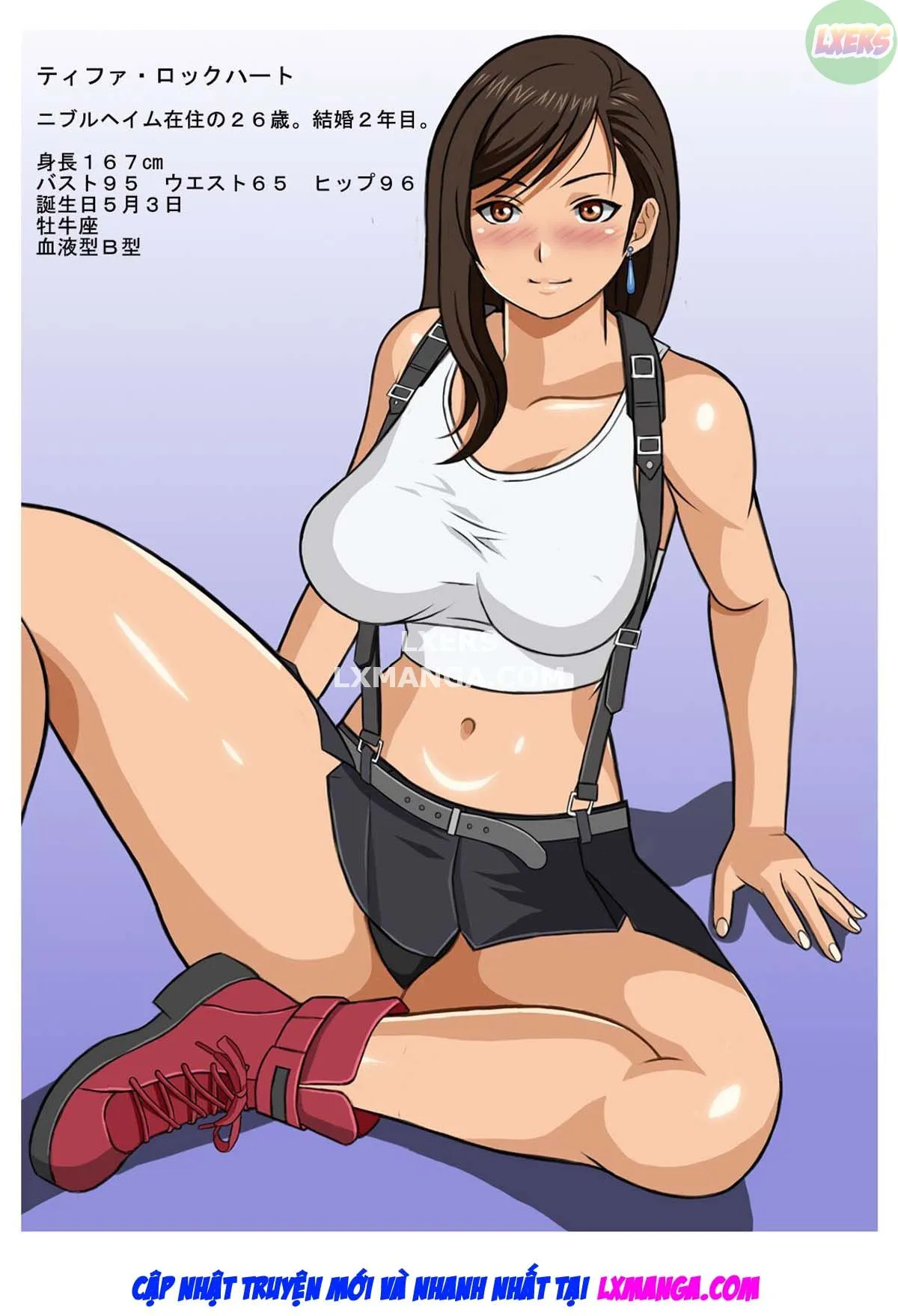 HentaiVN.net - Ảnh 4 - The Story About How I Hit On Tifa the Housewife And Came Buckets Into Her Uterus [Hitozuma Tifa o Nanpashite Chitsu ni Tappuri Nakadashishichatta Hanashi] - Oneshot