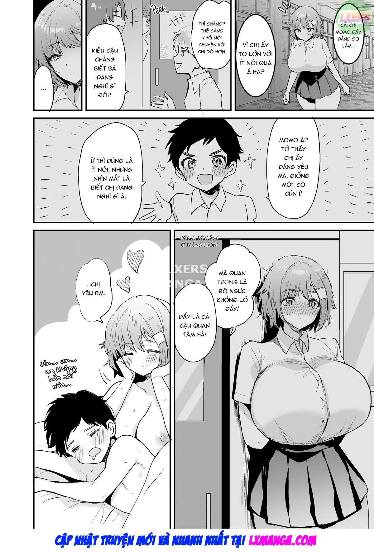HentaiVN.net - Ảnh 28 - DEKKAKU TE MUKUCHI DE H NA KANOJO - Oneshot