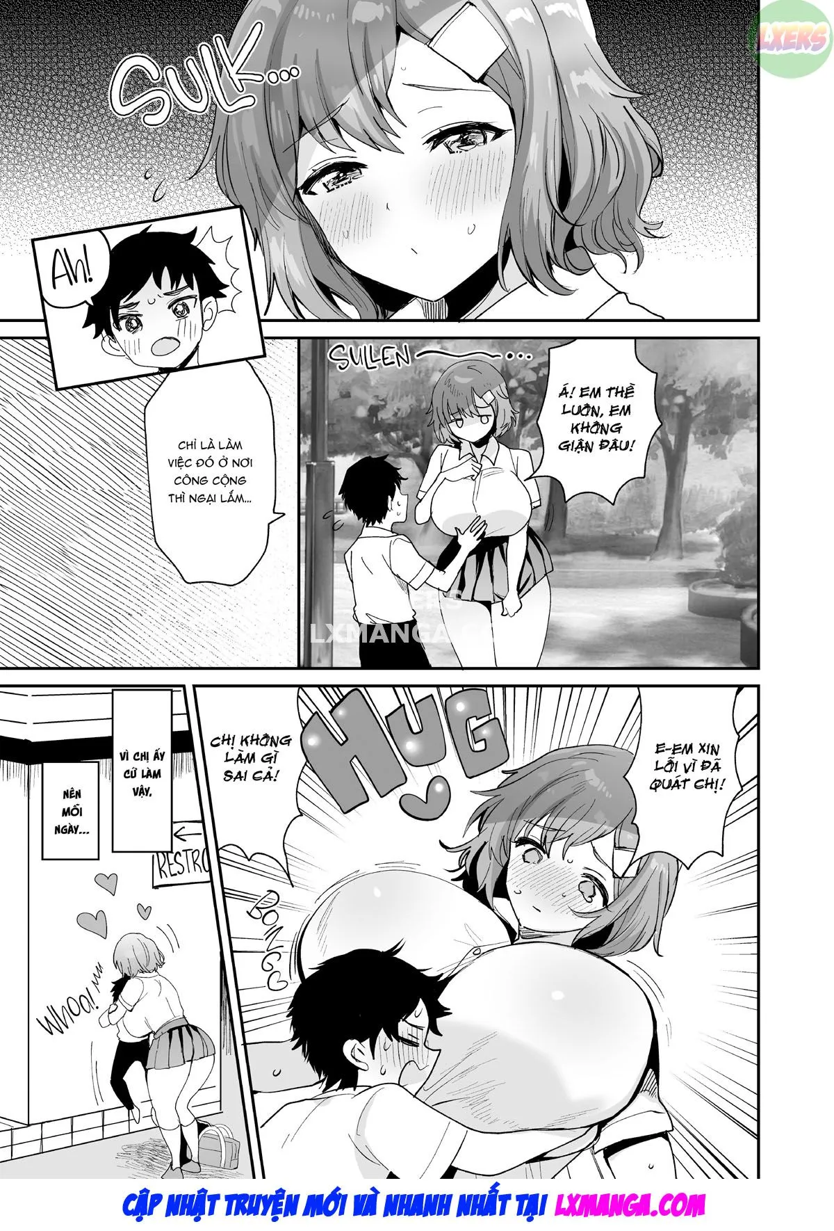 HentaiVN.net - Ảnh 7 - DEKKAKU TE MUKUCHI DE H NA KANOJO - Oneshot