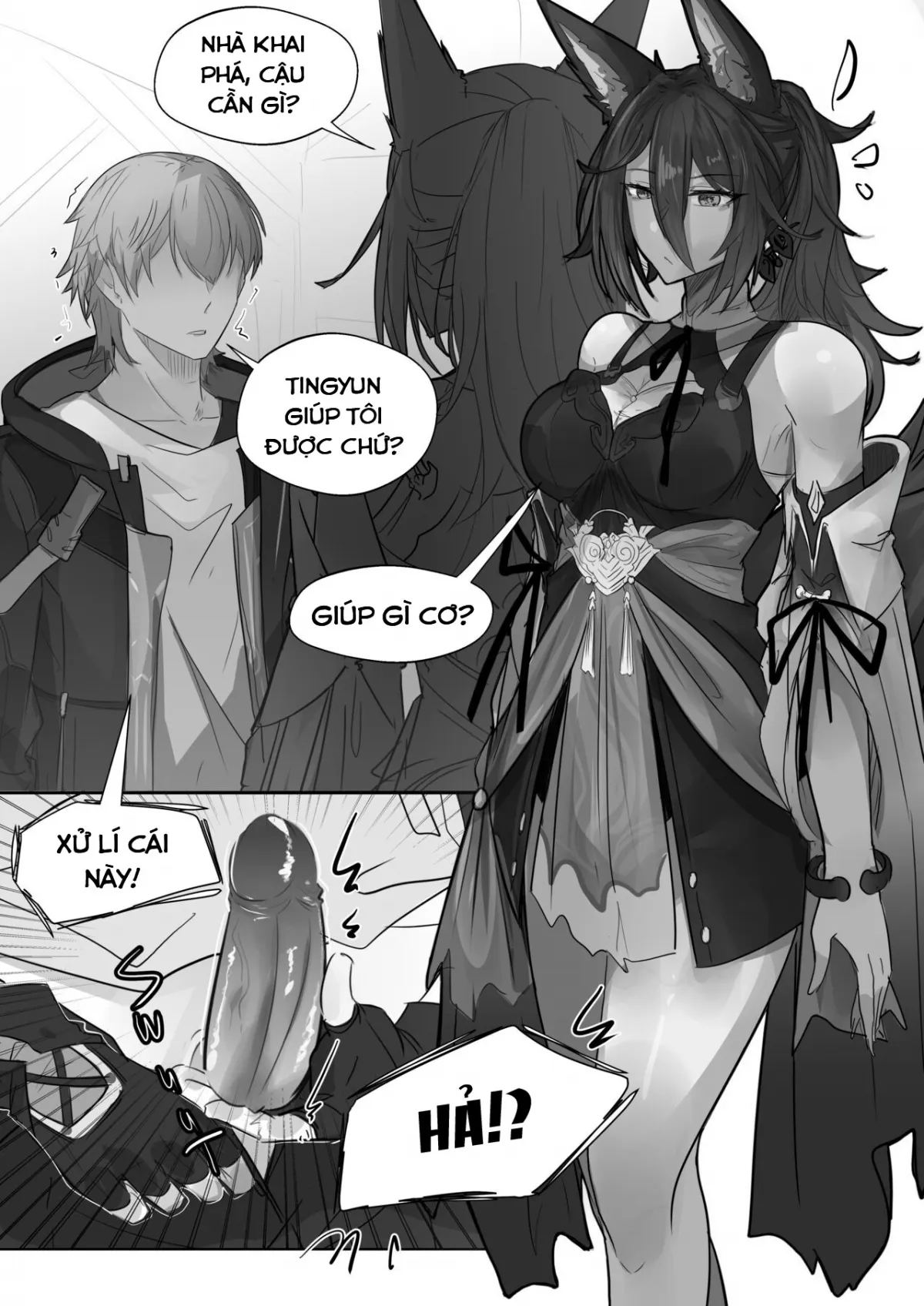 HentaiVN.net - Ảnh 5 - Tingyun Try to Help You! (Honkai: Star Rail) - Oneshot