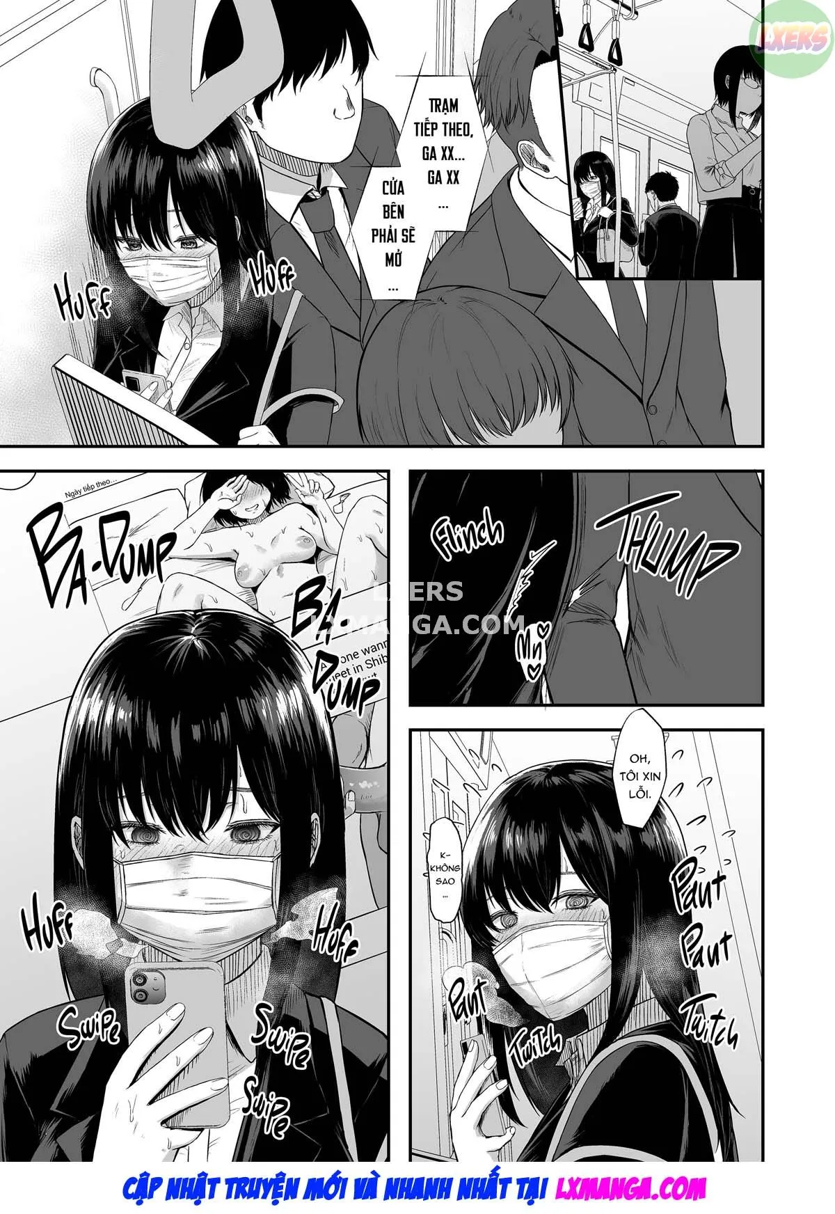 HentaiVN.net - Ảnh 7 - Muramura shita node Tsuukinchuu ni Omochikaeri sarete mita - Oneshot
