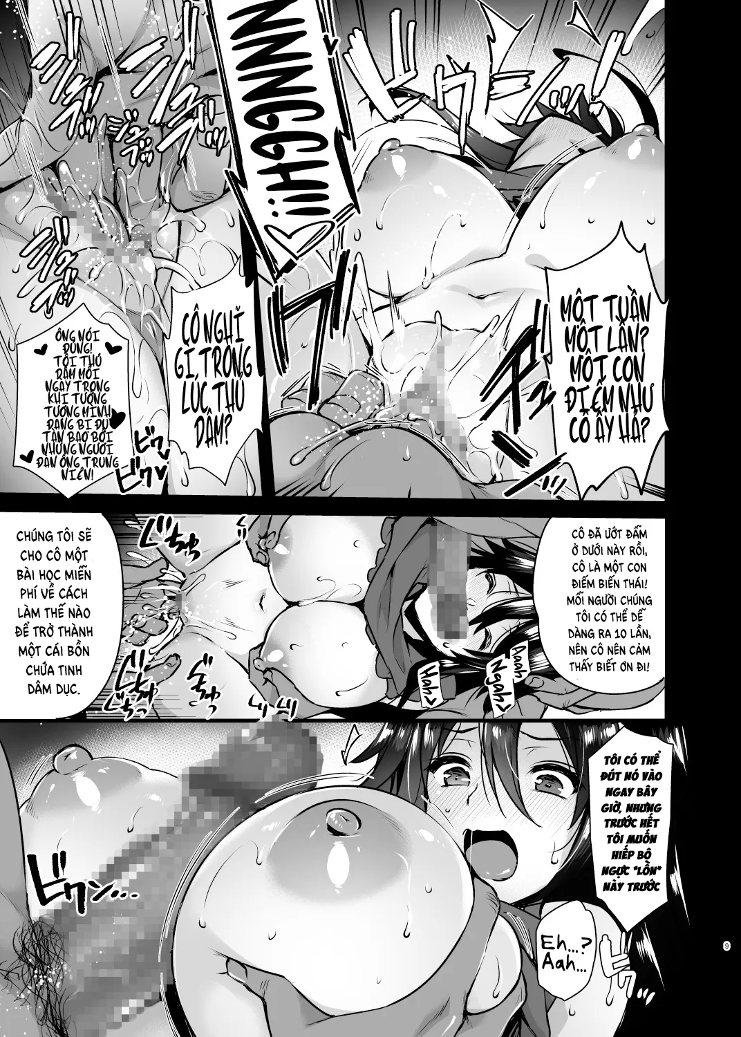 HentaiVN.net - Ảnh 10 - Rental Tanetsuke Oji-san ~27-sai Shojo ga Tanetsuke Oji-san 10-nin ni Hameraremashita~ - Oneshot