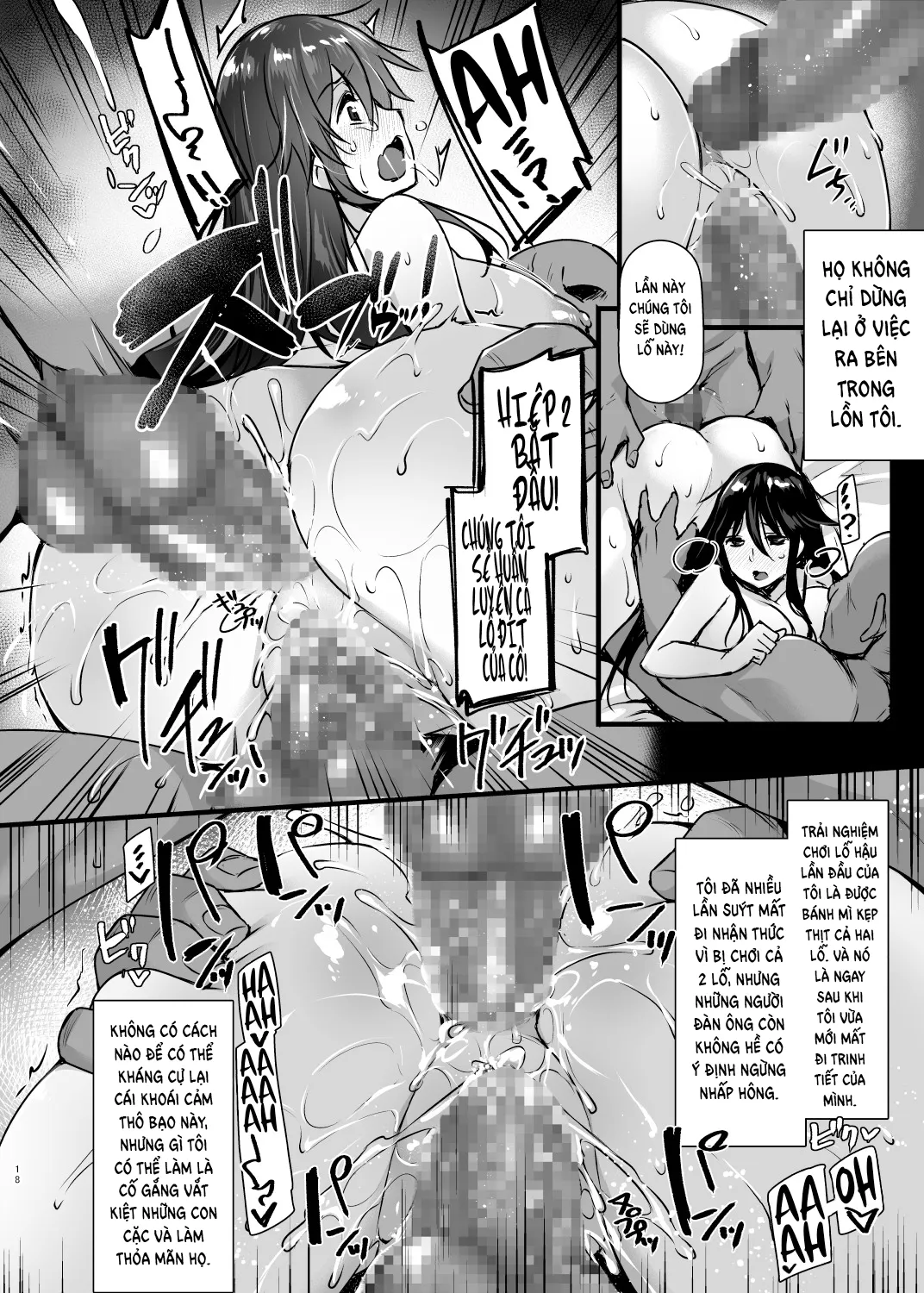 HentaiVN.net - Ảnh 19 - Rental Tanetsuke Oji-san ~27-sai Shojo ga Tanetsuke Oji-san 10-nin ni Hameraremashita~ - Oneshot