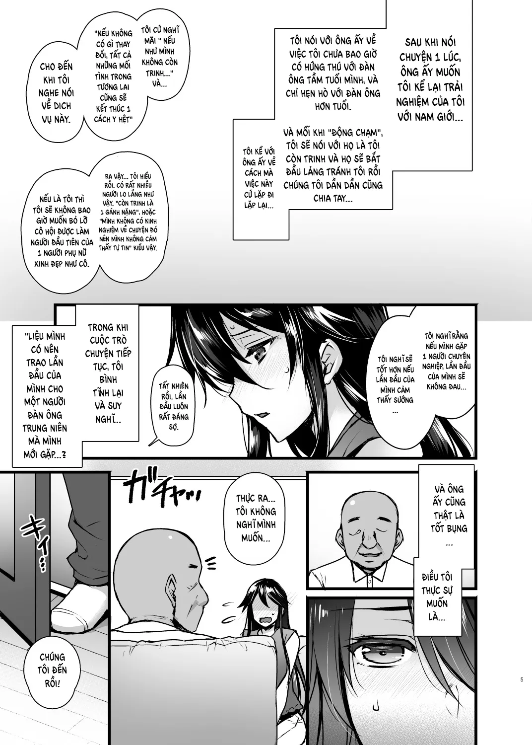 HentaiVN.net - Ảnh 5 - Rental Tanetsuke Oji-san ~27-sai Shojo ga Tanetsuke Oji-san 10-nin ni Hameraremashita~ - Oneshot